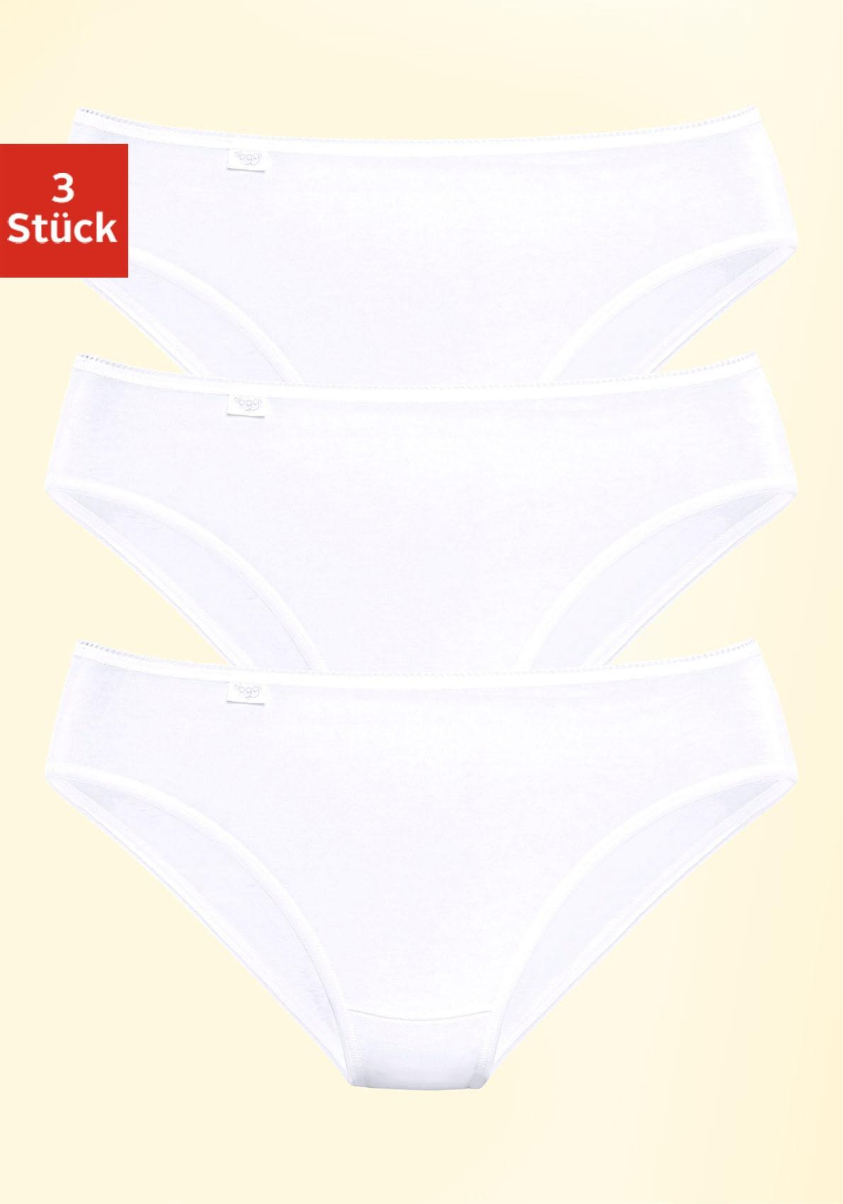 Image of Sloggi Jazz-Pants Slips »24/7 Cotton«, (Packung, 3 St., 3er-Pack), mit elastischer Mäusezähnchenkante bei Ackermann Versand Schweiz