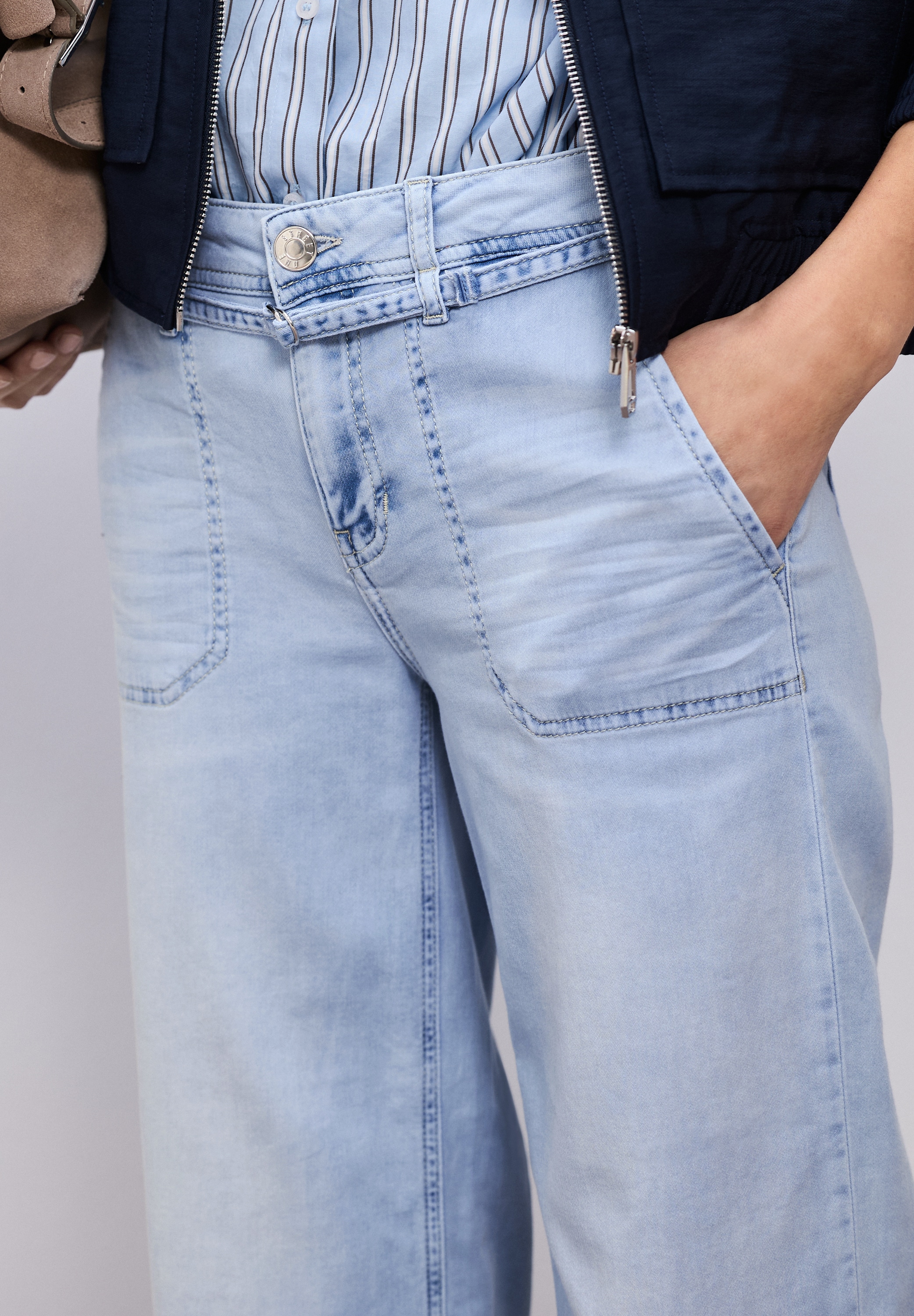 STREET ONE Jeans loose fit »Style Emee« avec stretch