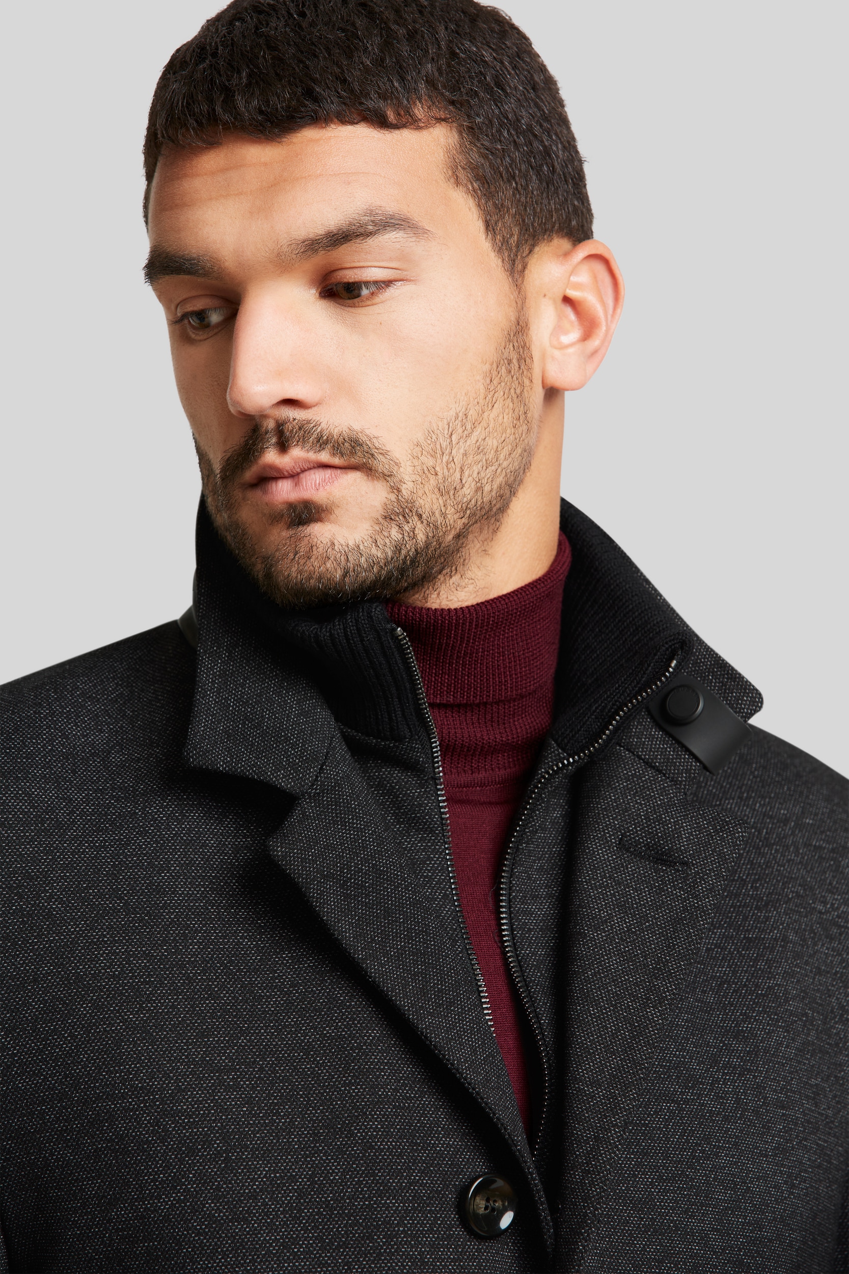 bugatti Manteau d'hiver im edlen Design