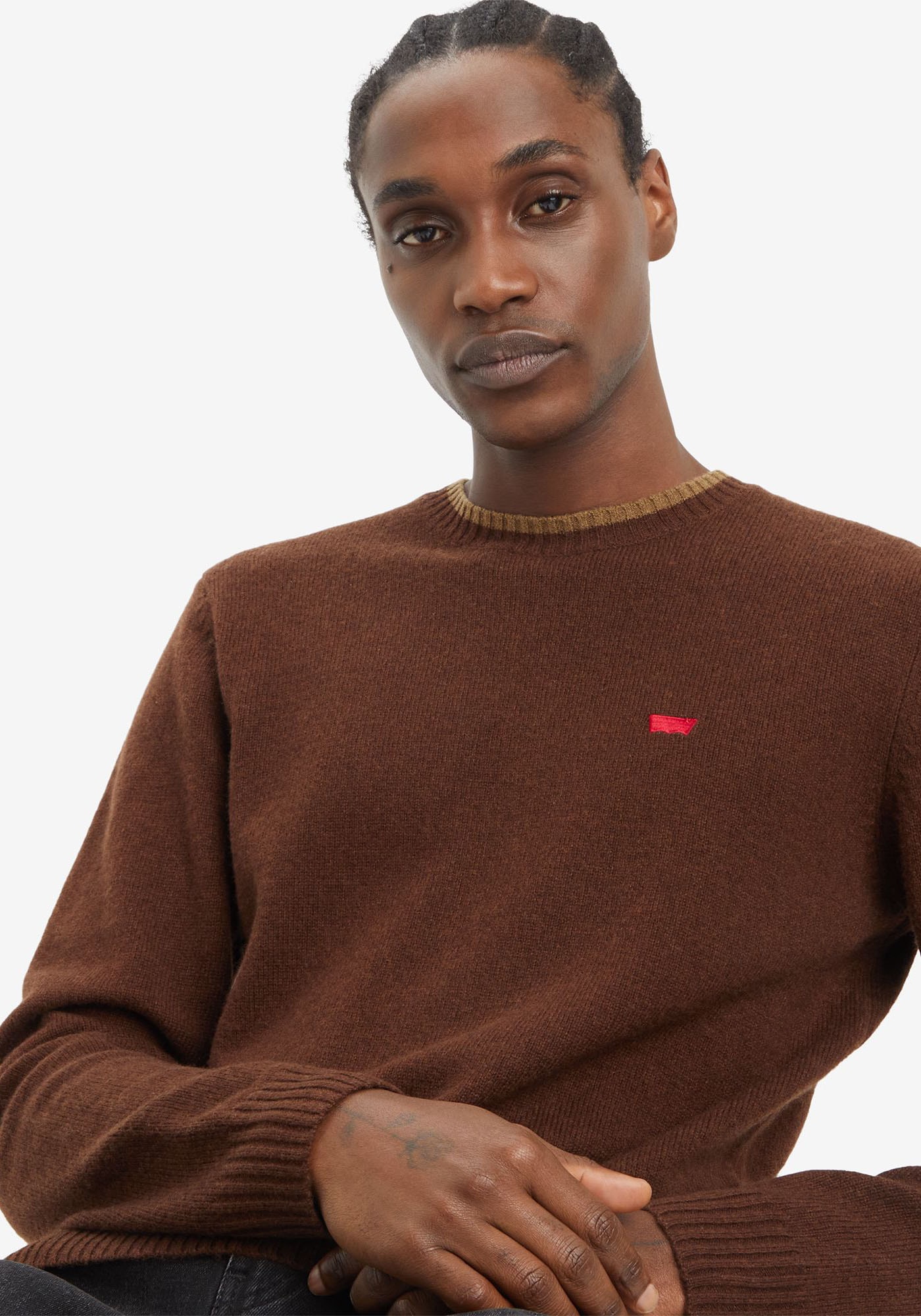 Levi's® Wollpullover »ORIGINAL HM SWEATER«, in klassischer Rundhalsform