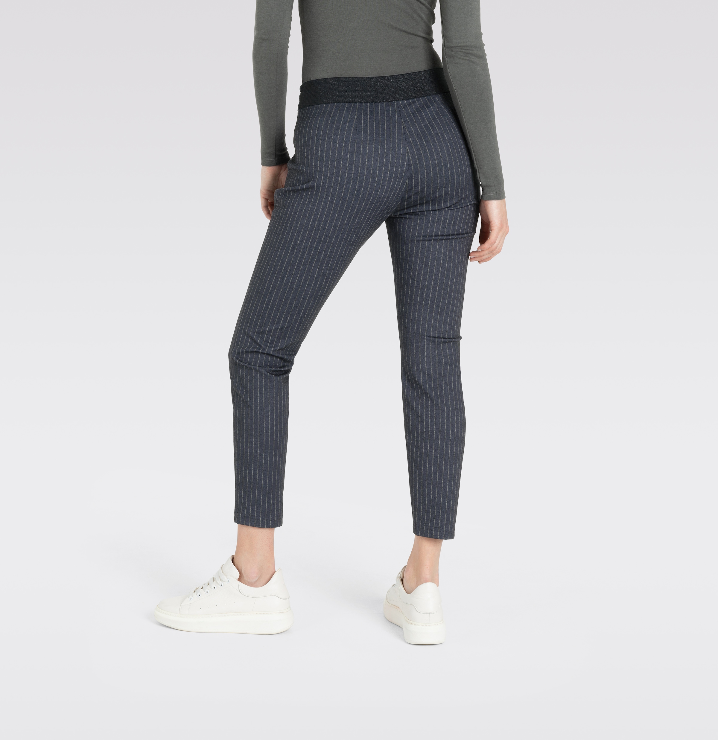 MAC Jerseyhose »easy smart«, mit dezenten Reisserschluss-Taschen