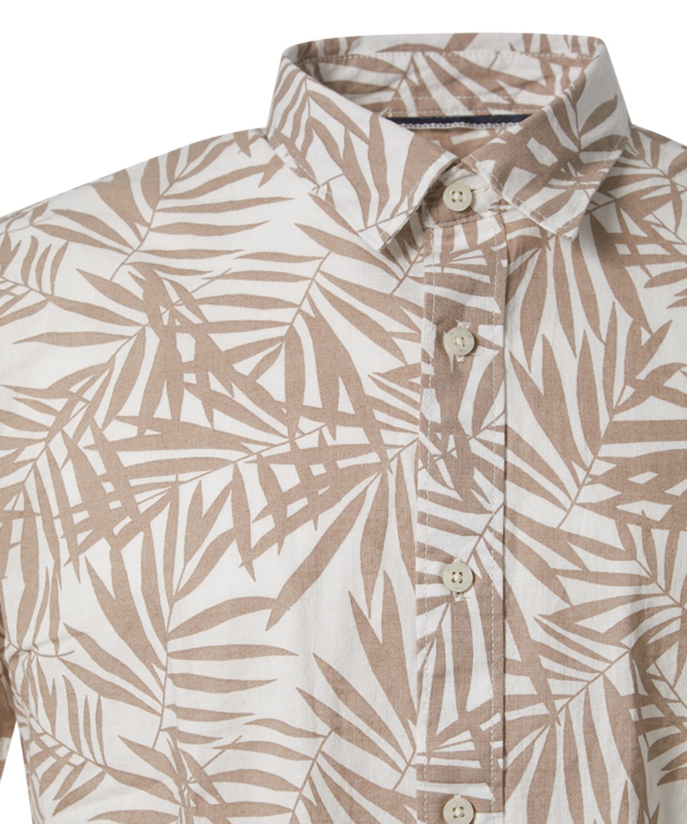 Pioneer Authentic Jeans Chemise à manches courtes avec imprimé all-over