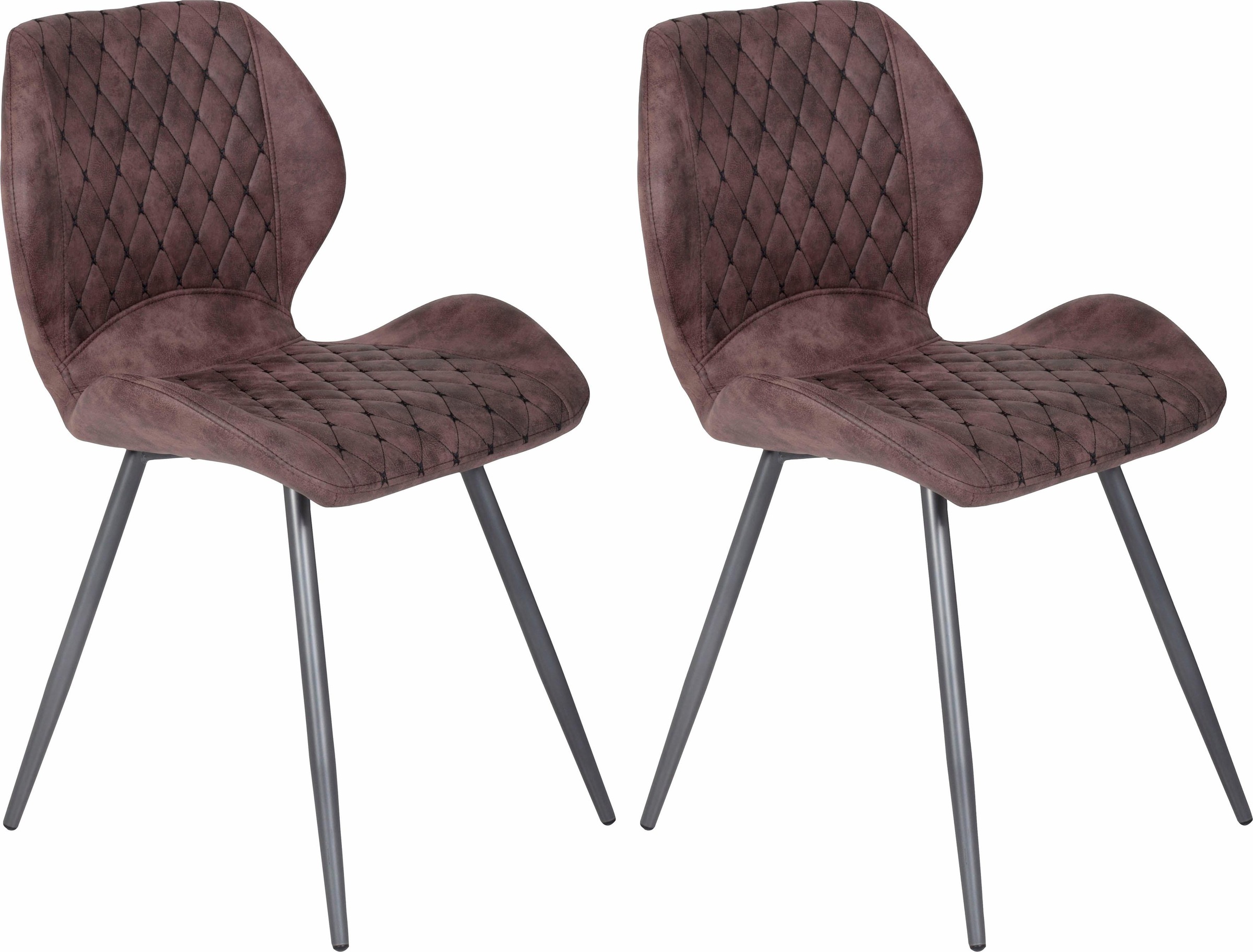 Image of HELA 4-Fussstuhl »Aurora«, (Set), 2 St., Microfaser, 2 oder 4 Stück bei Ackermann Versand Schweiz