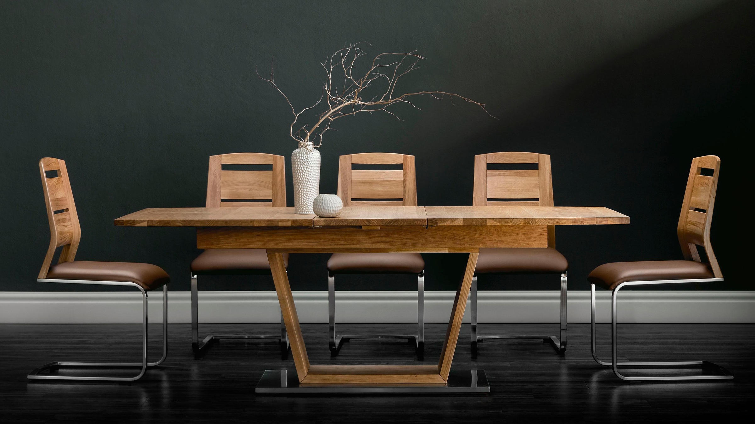 Image of Places of Style Essgruppe »Pinot & Pisa«, bestehend aus dem Tisch »Pinot« und den Stühlen »Pisa« (5 oder 7tlg.) bei Ackermann Versand Schweiz