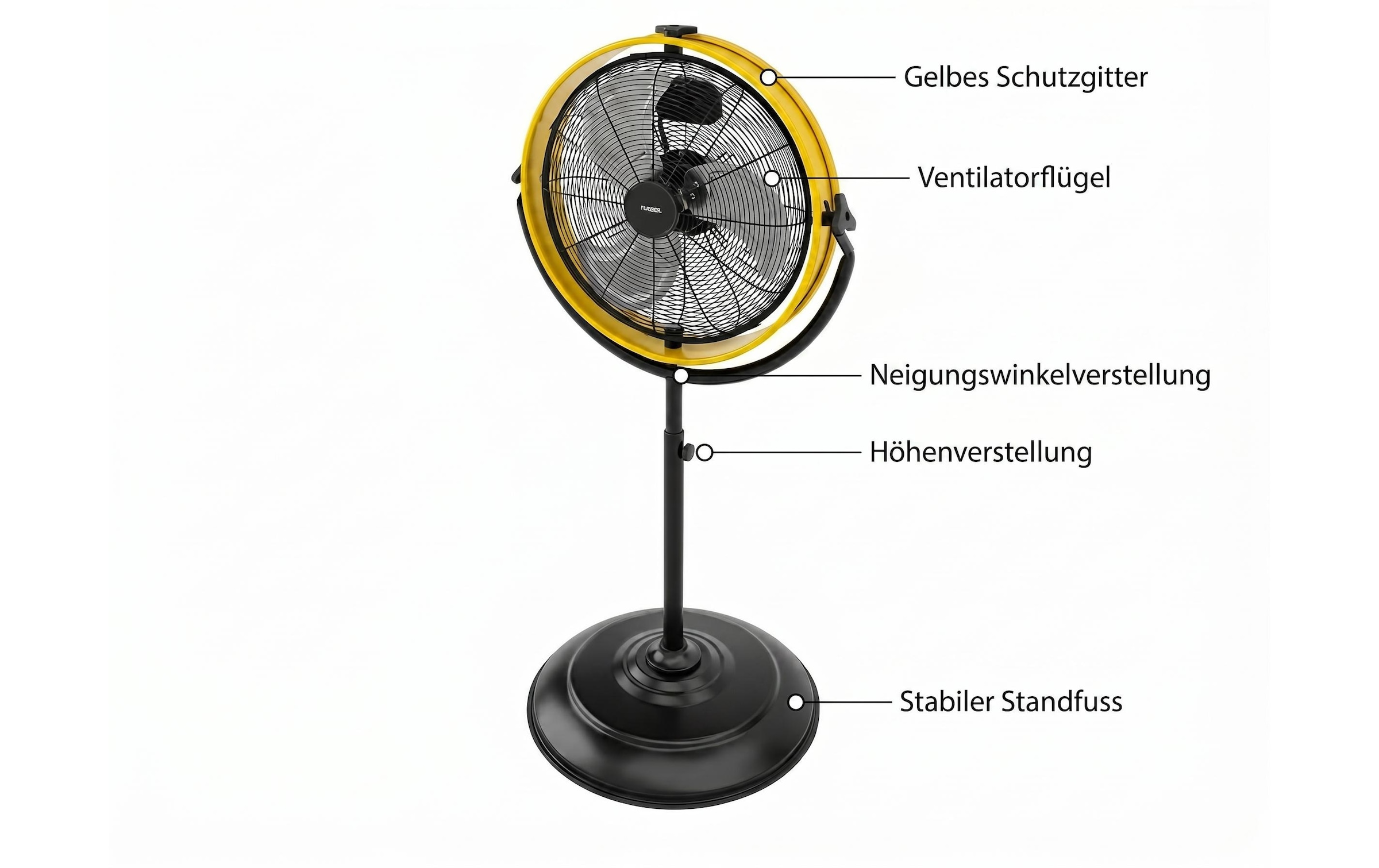 FURBER Standventilator »Vayu-Fortis 16«