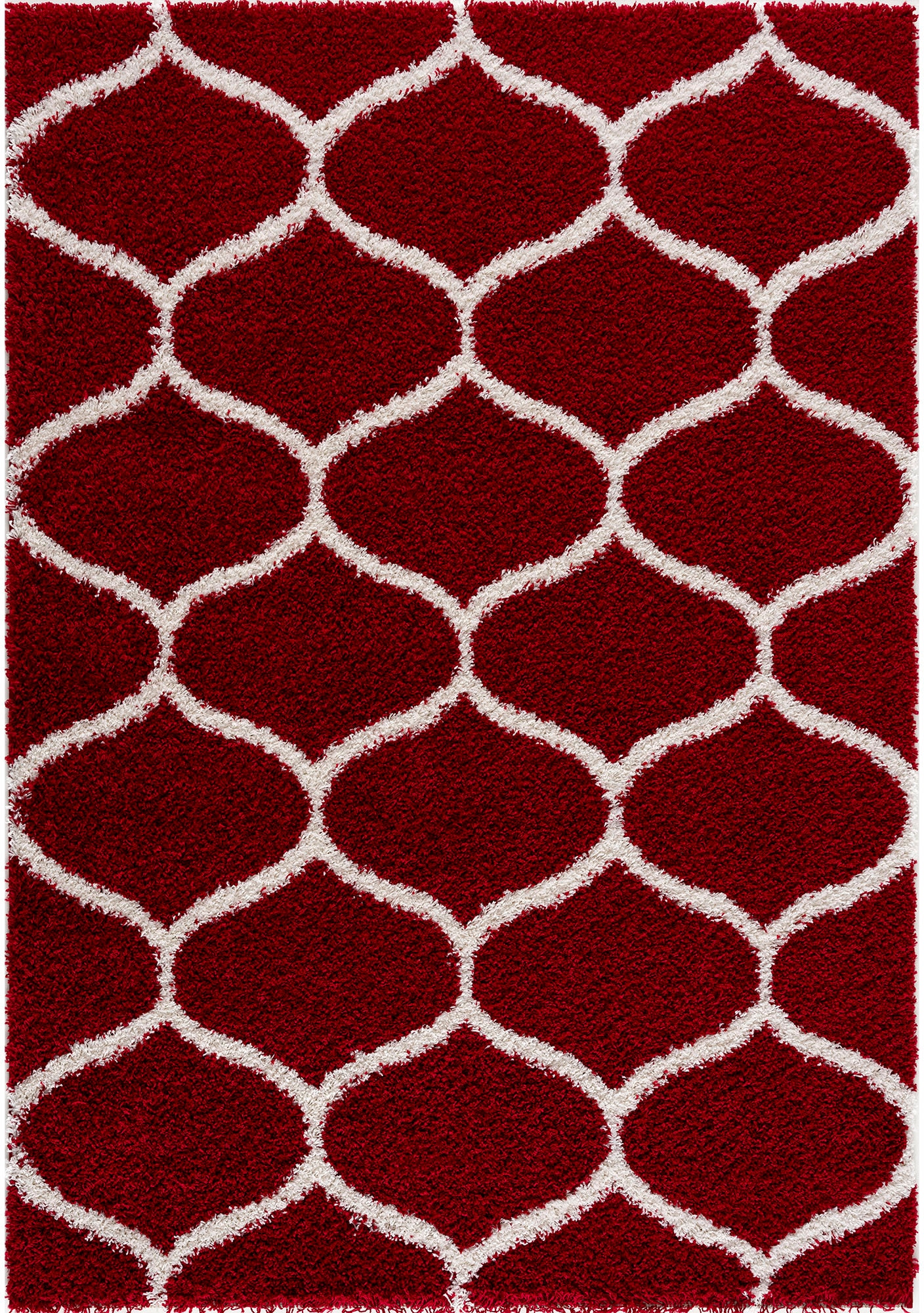 Sanat Hochflor-Teppich »Madrid«, rechteckig, 30 mm Höhe, Wohnzimmer, Langflor, Shaggy Teppich