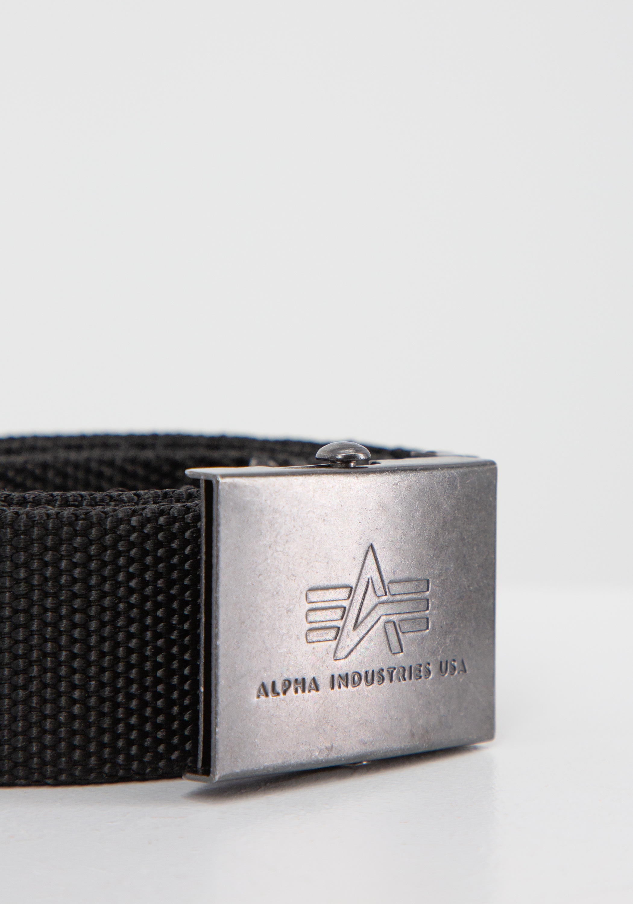 Alpha Industries Ledergürtel "Heavy Duty Belt"