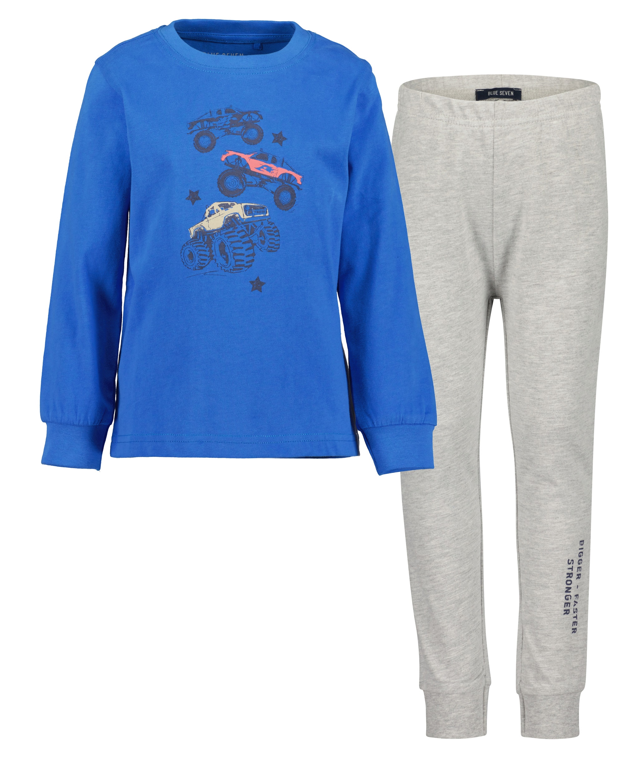 Image of Blue Seven Pyjama Set, 2 tlg. mit tollem Frontmotiv