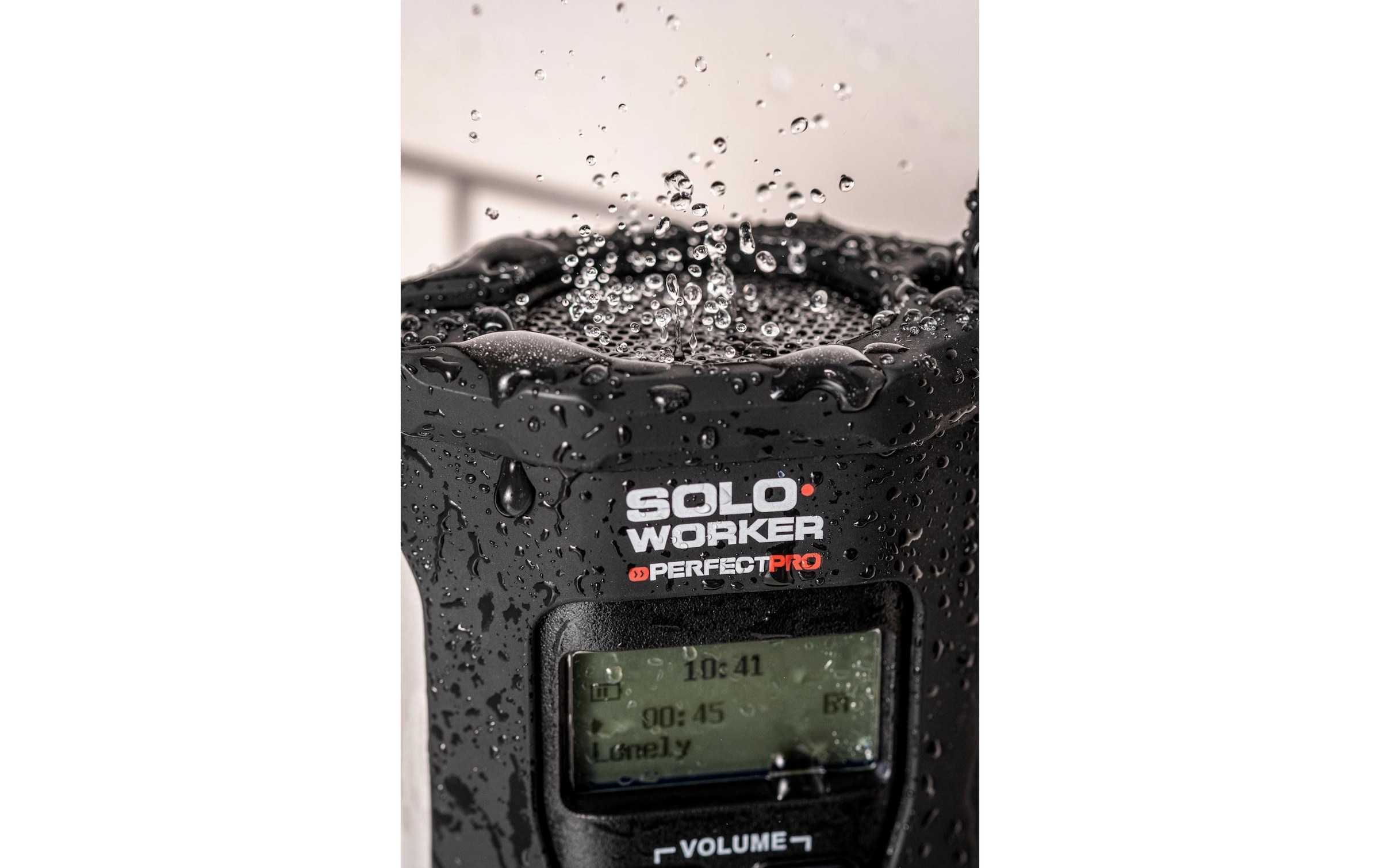 PerfectPro Digitalradio (DAB+) »SOLOWORKER«, Display, Equalizer, Senderspeicher