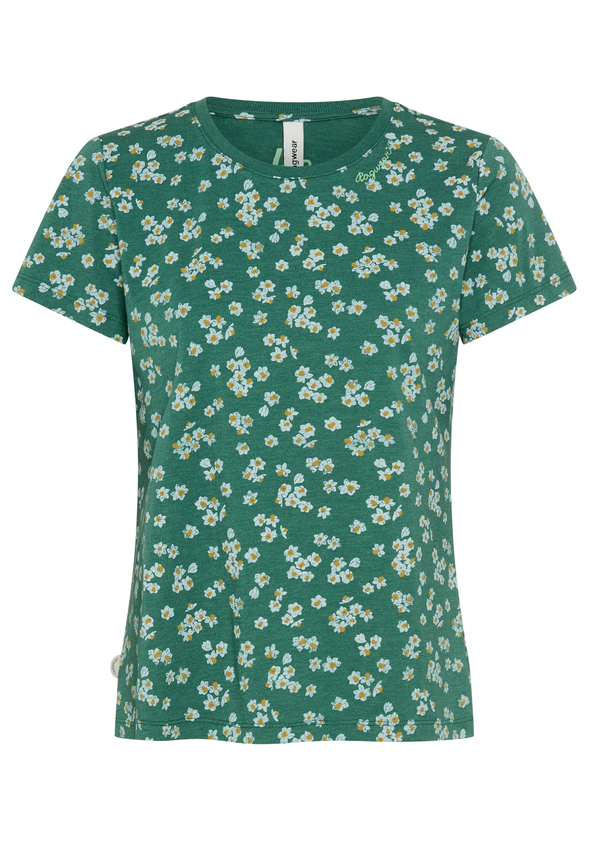 Ragwear T-shirt à manches courtes »MINTTA FLOWER O« mit sommerlichem Print