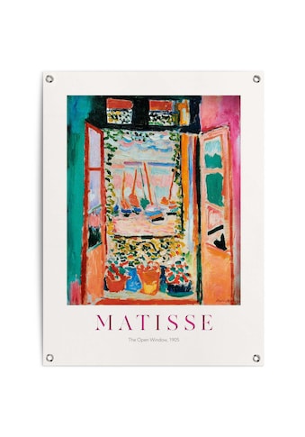 Poster »Henri Matisse Window«