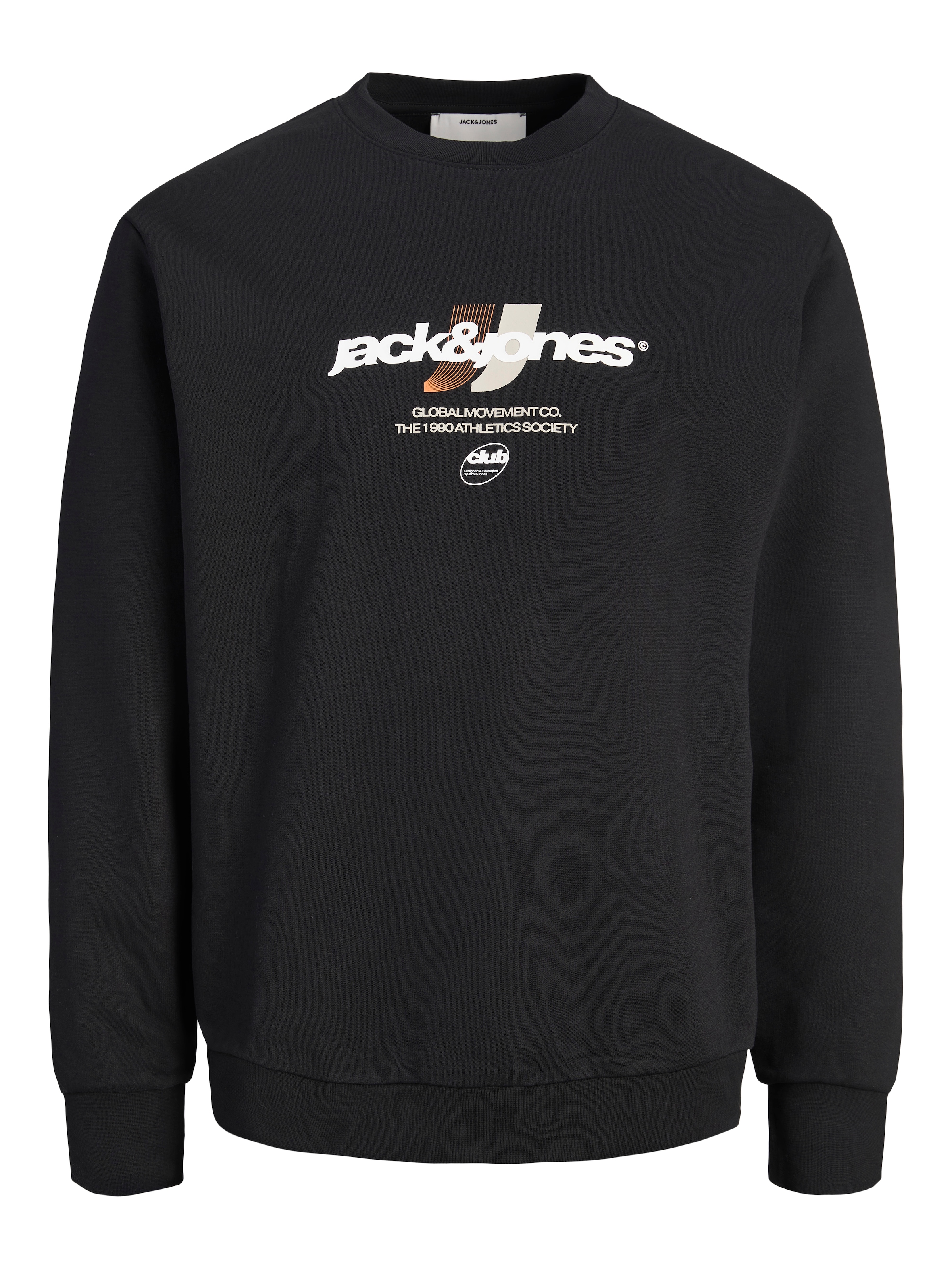Jack & Jones Sweatshirt »JCOCLUB BRANDING SWEAT CREW NECK«, Baumwollmischung, regular fit
