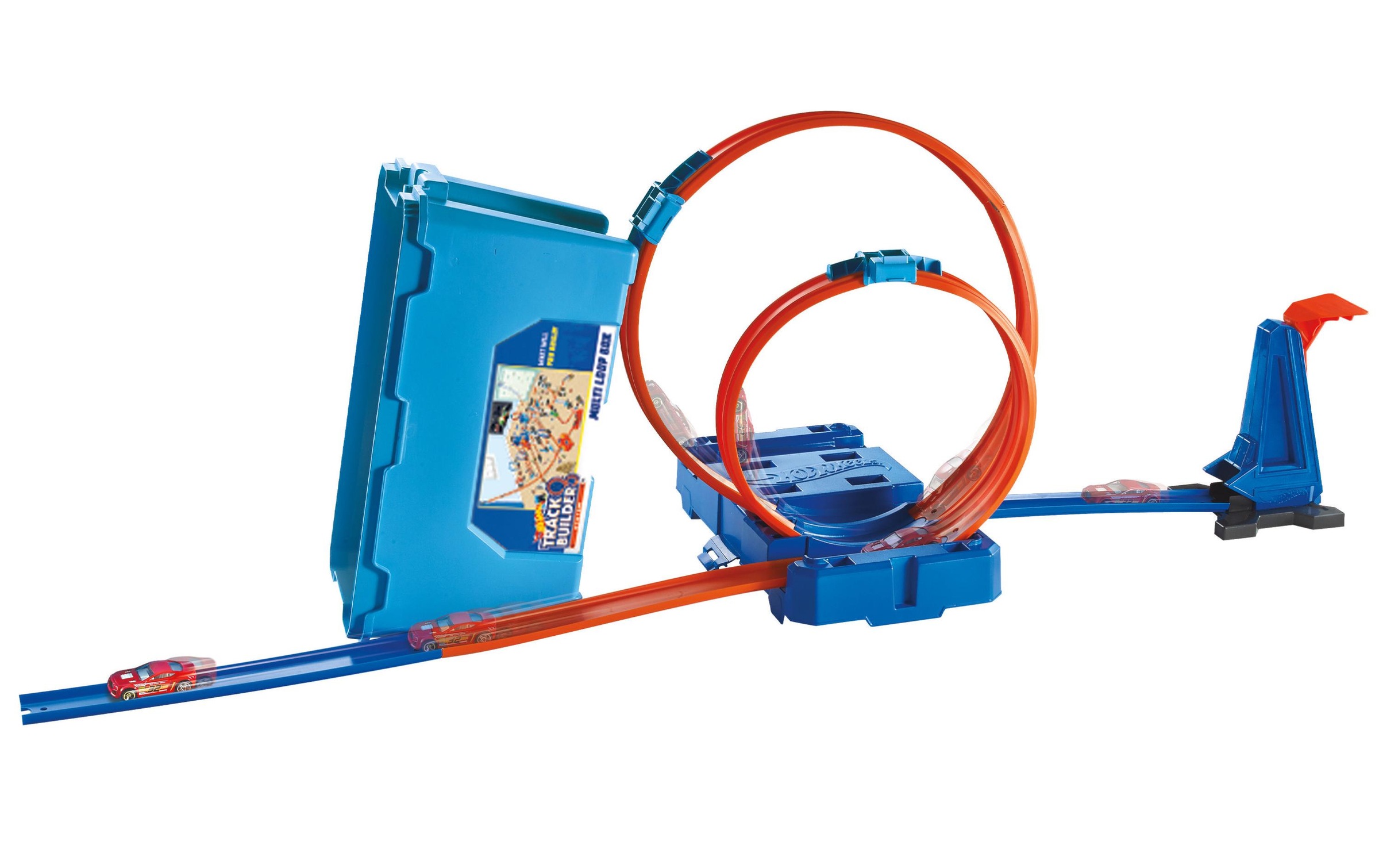Image of Hot Wheels Spielzeug-Auto »Track Builder Super Multi-Looping Box« bei Ackermann Versand Schweiz