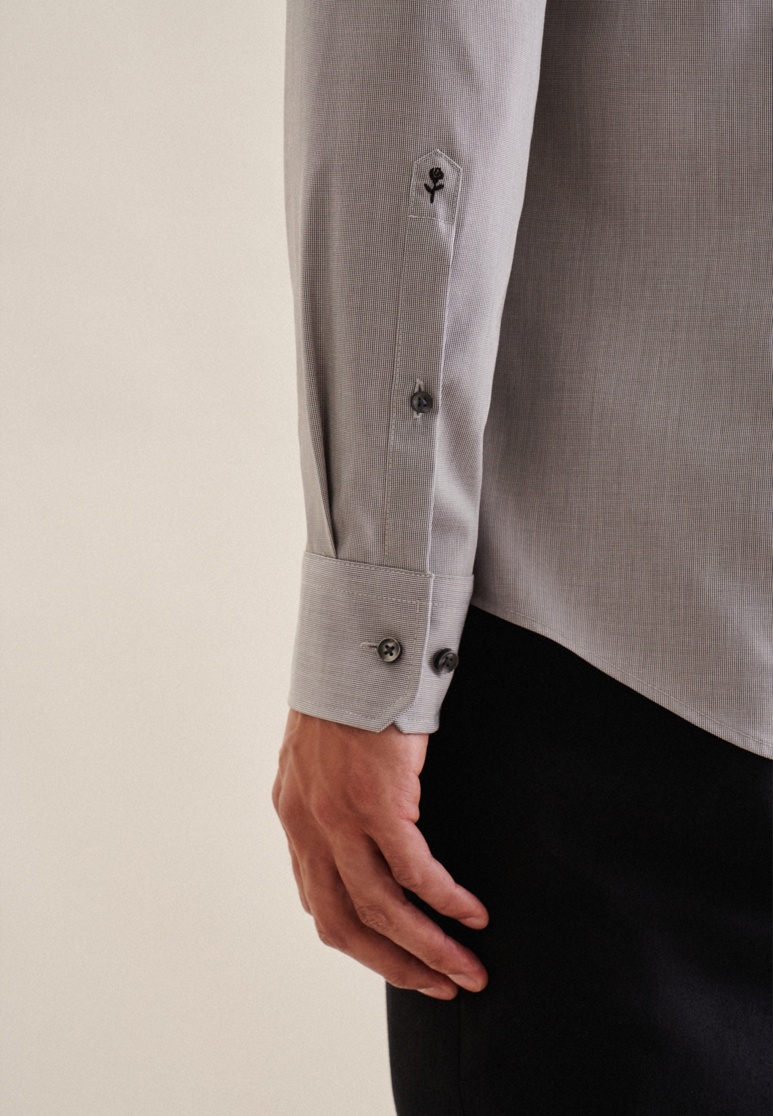 seidensticker Businesshemd »Schwarze Rose«, X-Slim Kentkragen Uni