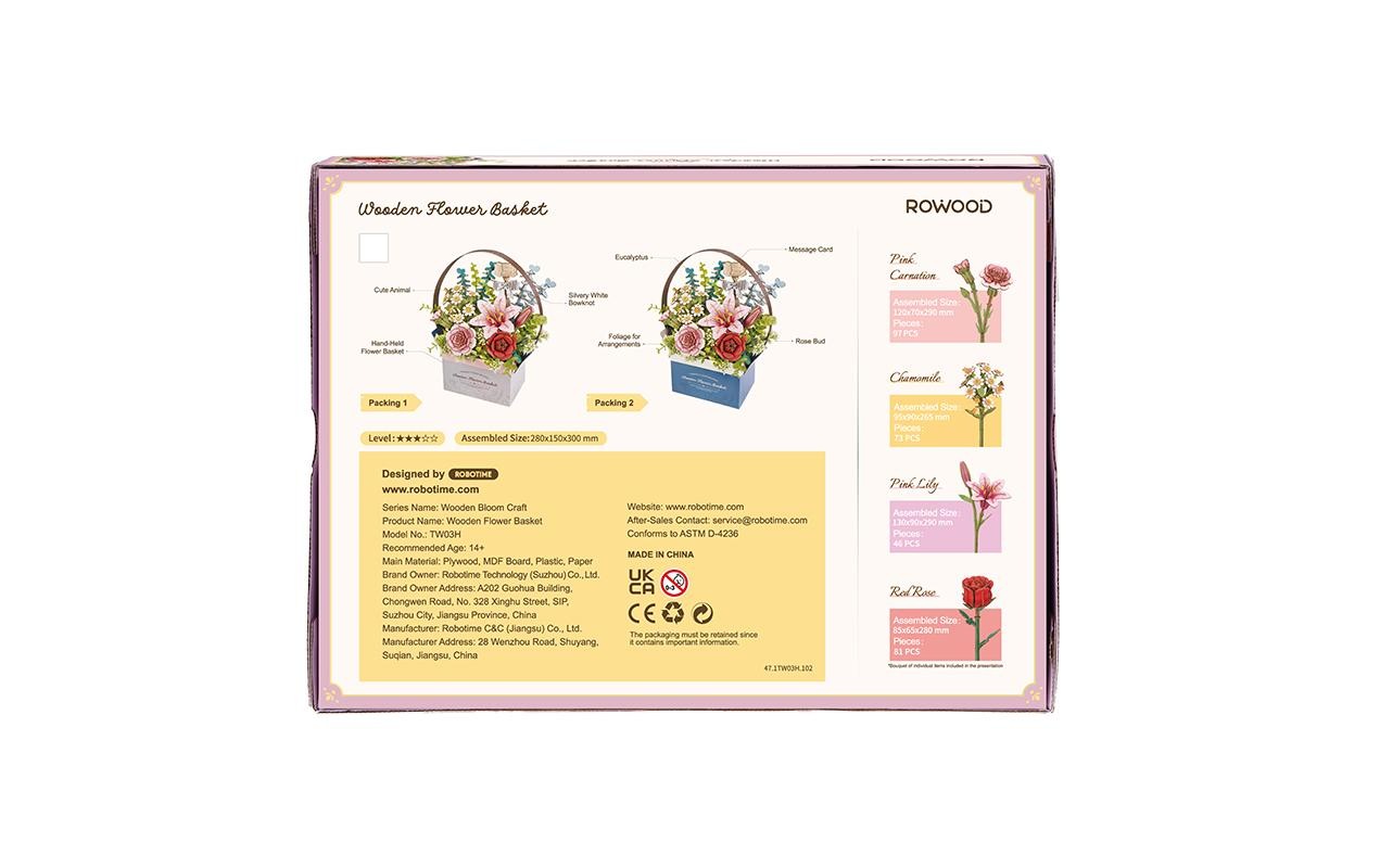   Modellbausatz »RoboTime Blumenkiste mit Griff«