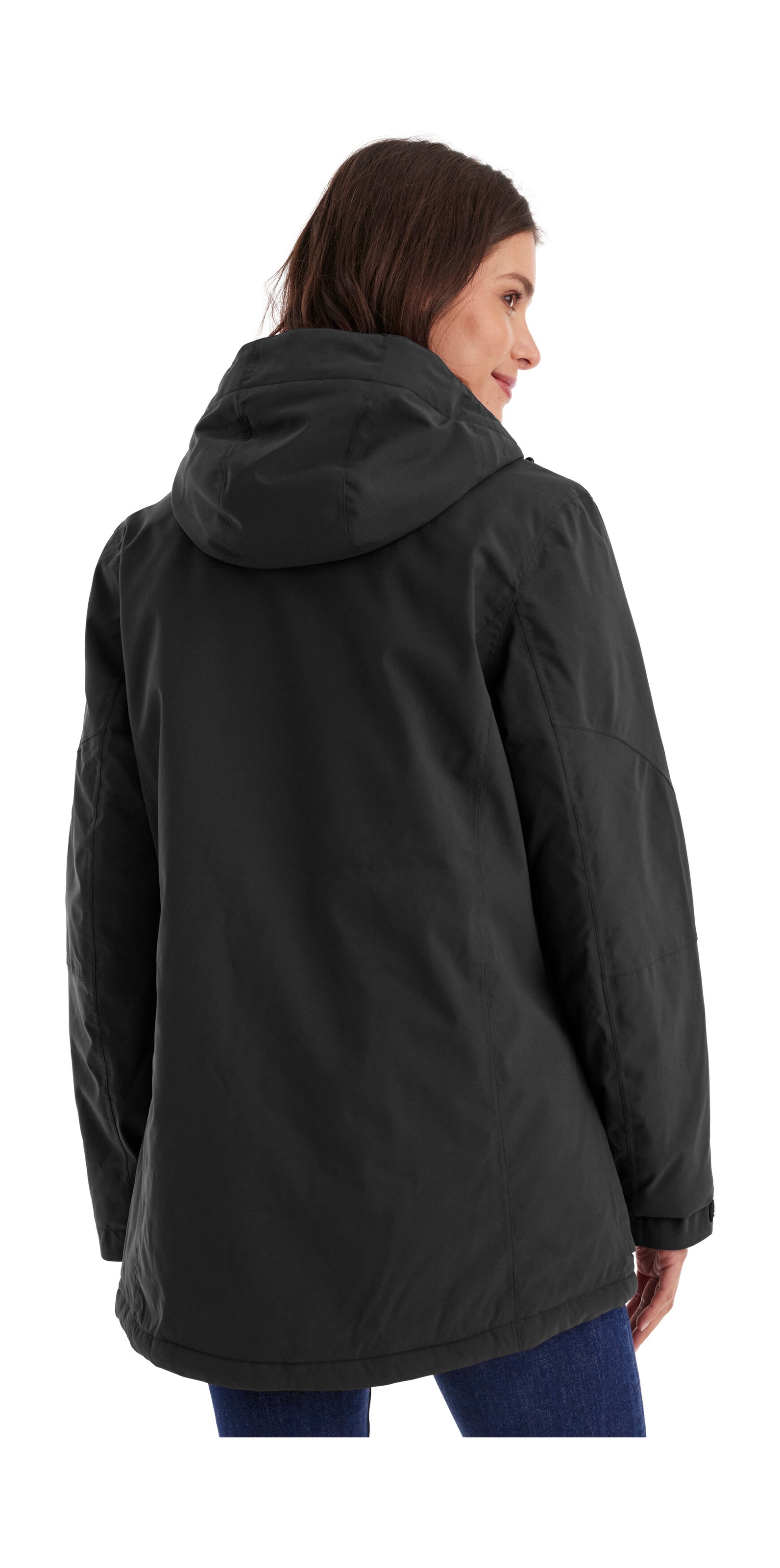 Killtec Funktionsjacke »Damen Jacke«, Wasserdichte, atmungsaktive Damenjacke mit abnehmbarer Kapuze