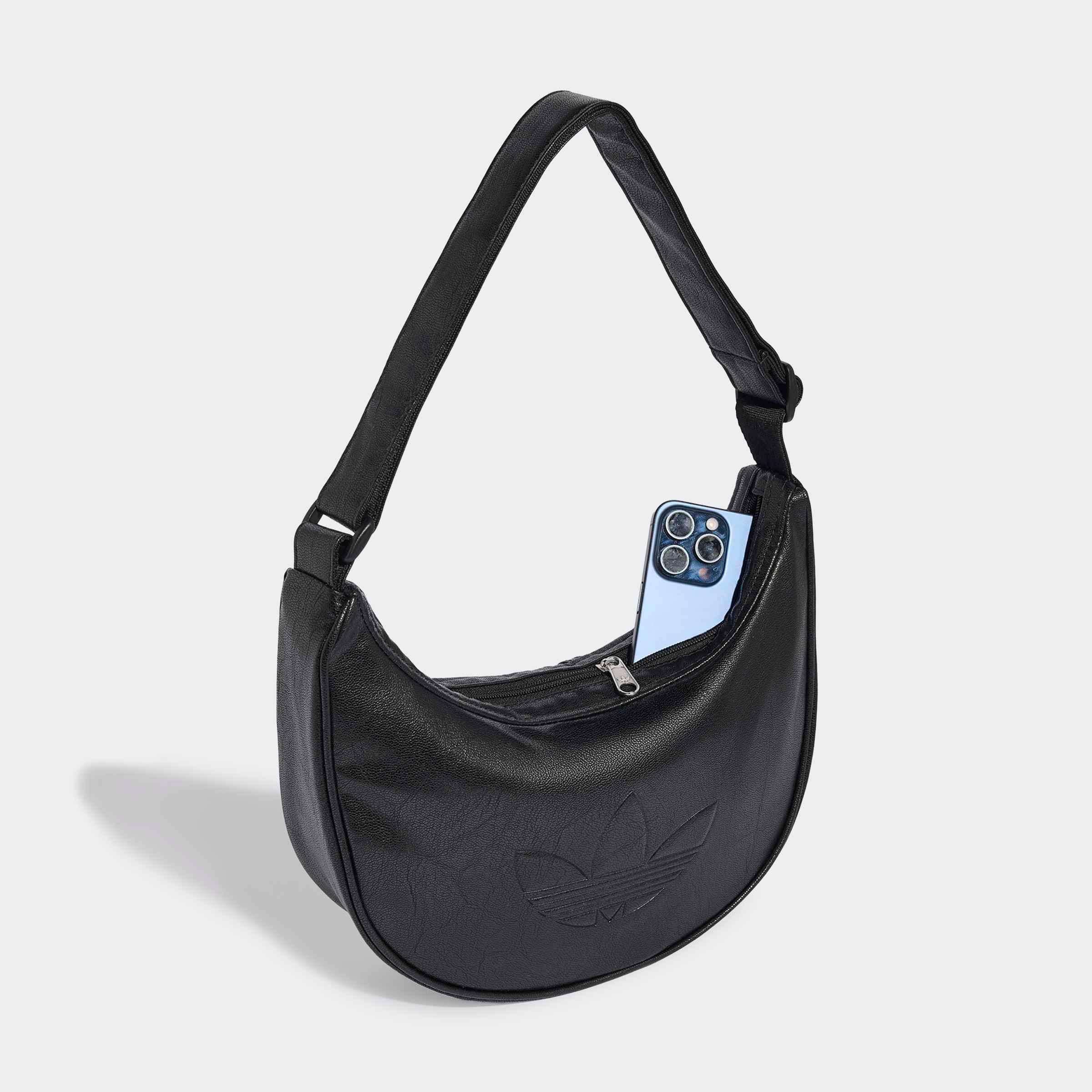 adidas Originals Sac de sport »ADICOLOR, METALLIC-PU, HALBMONDFÖRMIG«