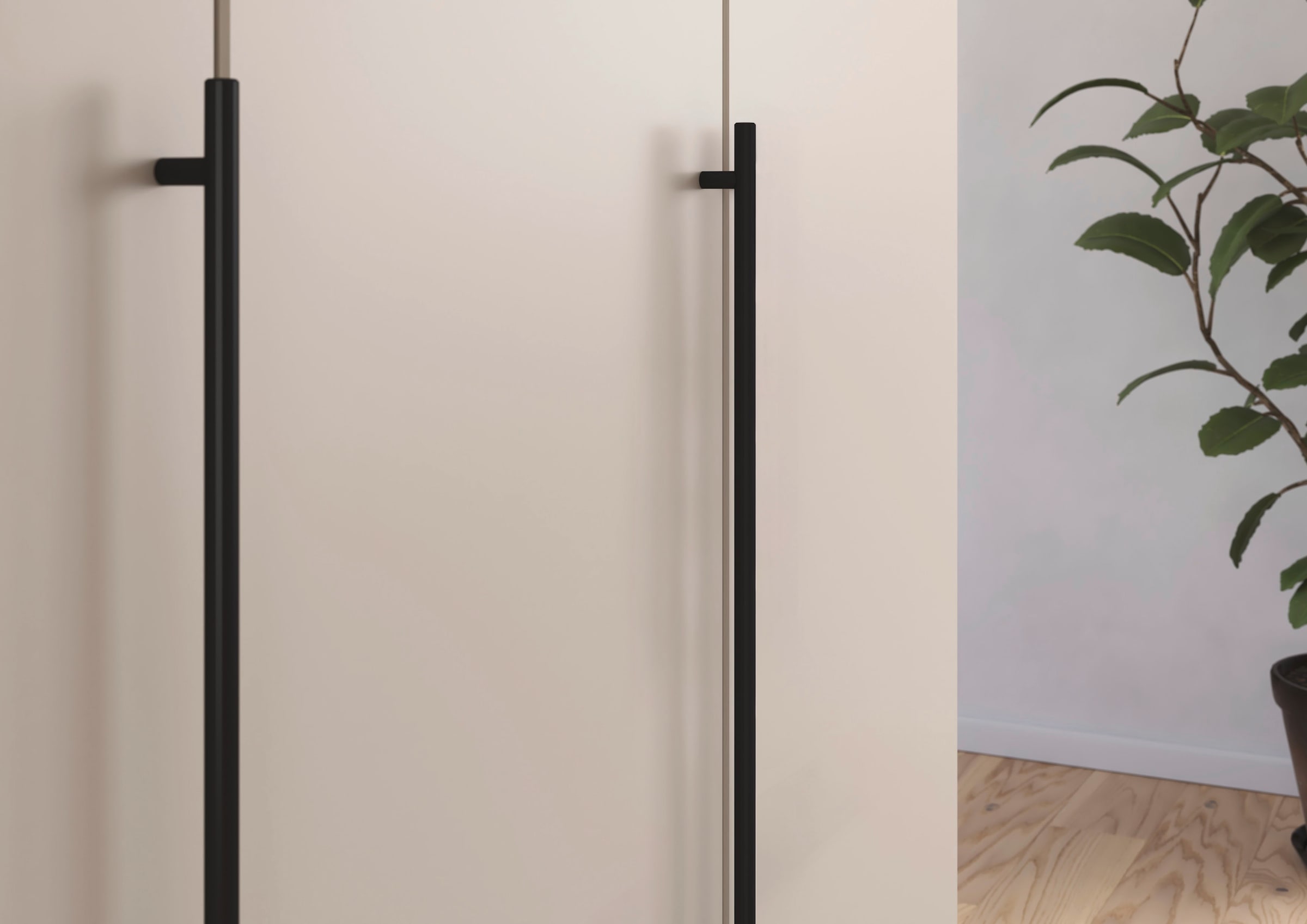 GOODproduct Kleiderschrank »Mehrzweckschrank Aktenschrank Möbel Mietswohnung Schlafzimmer AVOLA« 3 verschiedene Ausstattungen BASIC/CLASSIC/PREMIUM (inkl. SOFT-CLOSE),  mit hochwertigen Stangengriffen in Schwarz aus Metall MADE IN GERMANY