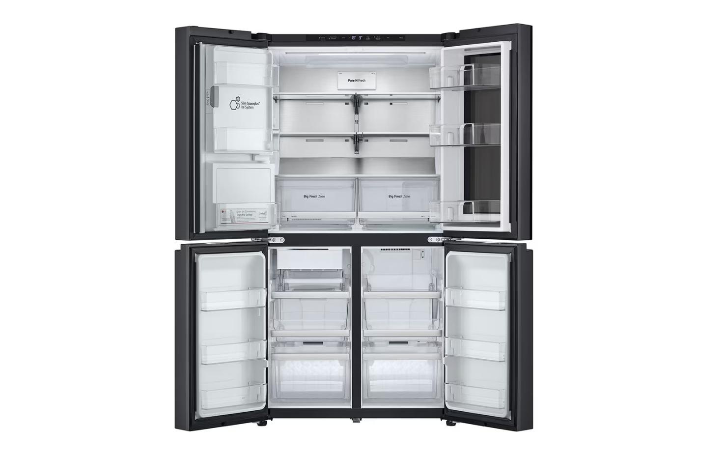 LG Side-by-Side »GMG960MMSD« 179,2 cm hoch 91,4 cm breit Side by Side Kühl- und Gefrierteil