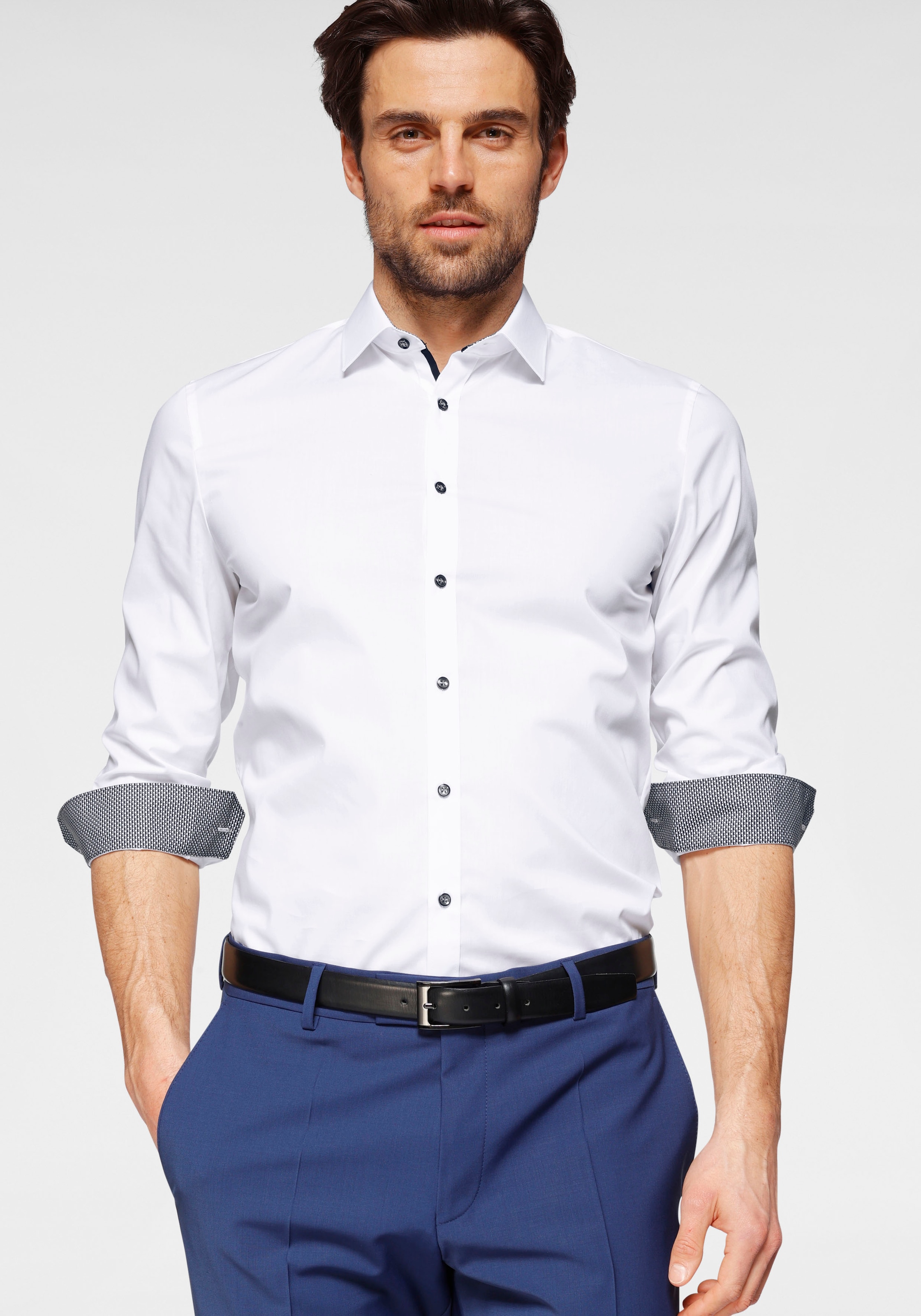 OLYMP Chemise d'affaires »No. Six super slim« super slim, Comfort Stretch, bügelleicht