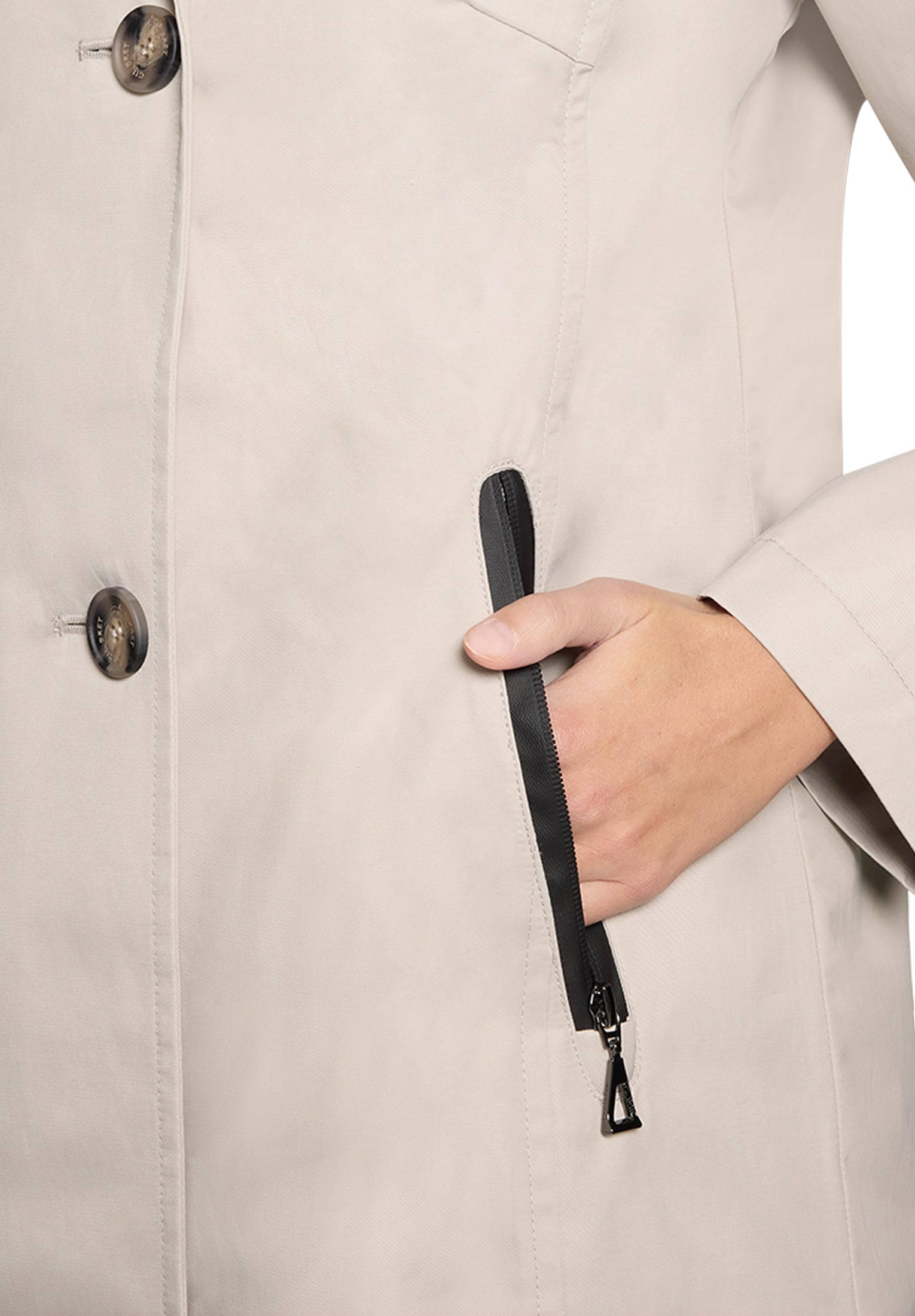 Gil Bret Veste d'extérieur mit Stehkragen