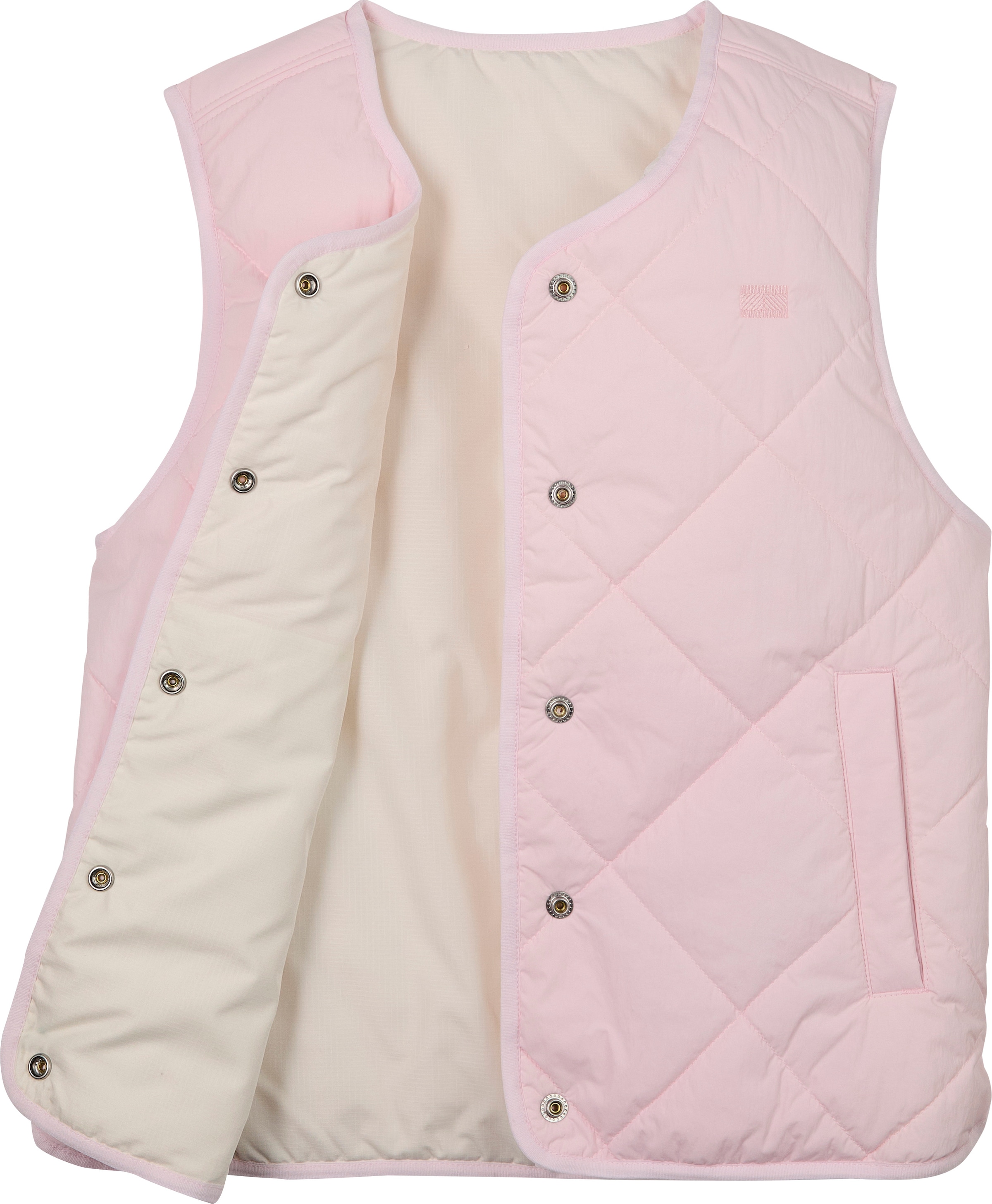 Tommy Hilfiger Wendeweste »REVERSIBLE QUILTED VEST«, für Kinder bis 16 Jahre, mit grossen Druckknöpfen