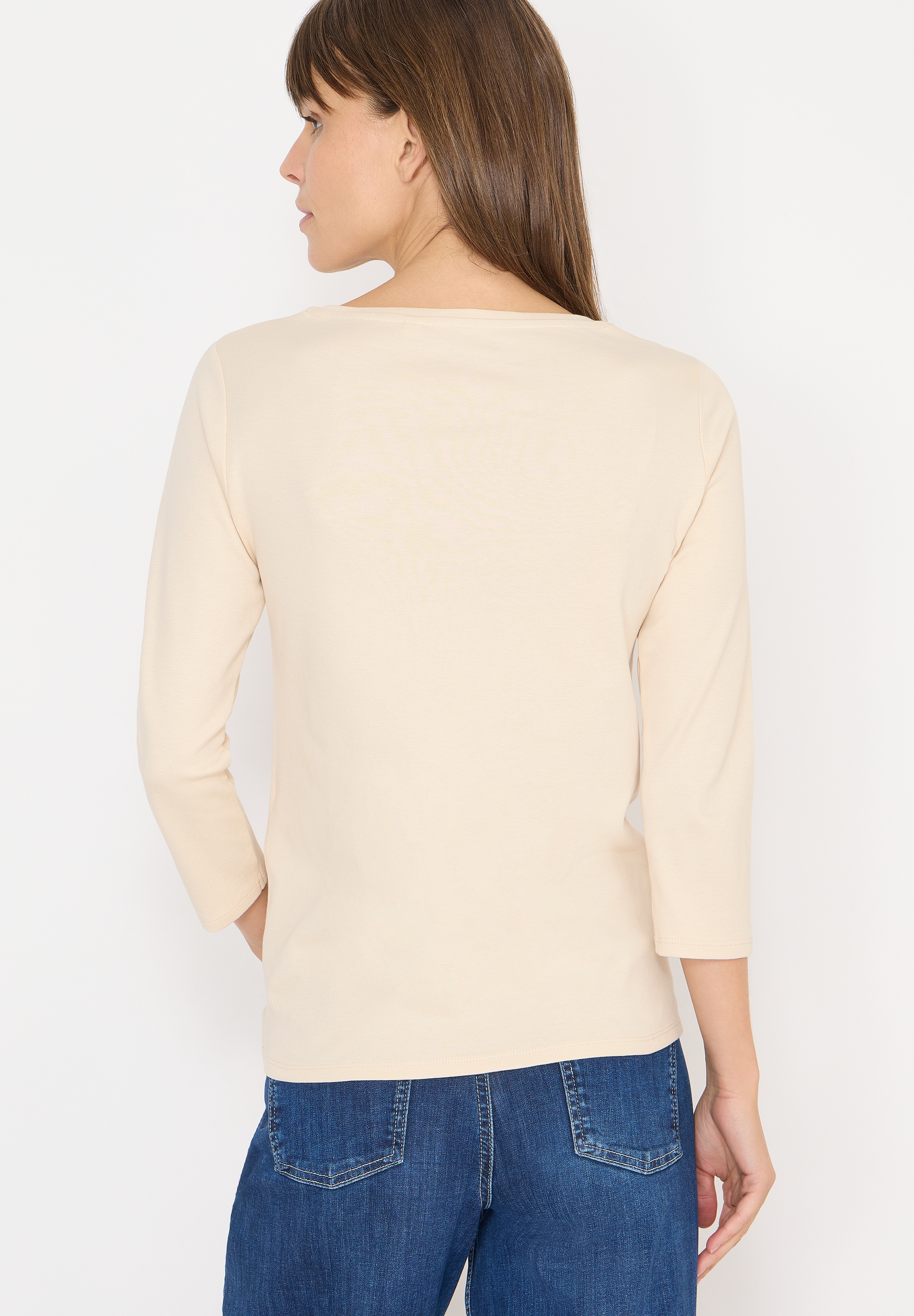Cecil T-shirt à manches 3/4 avec encolure bateau