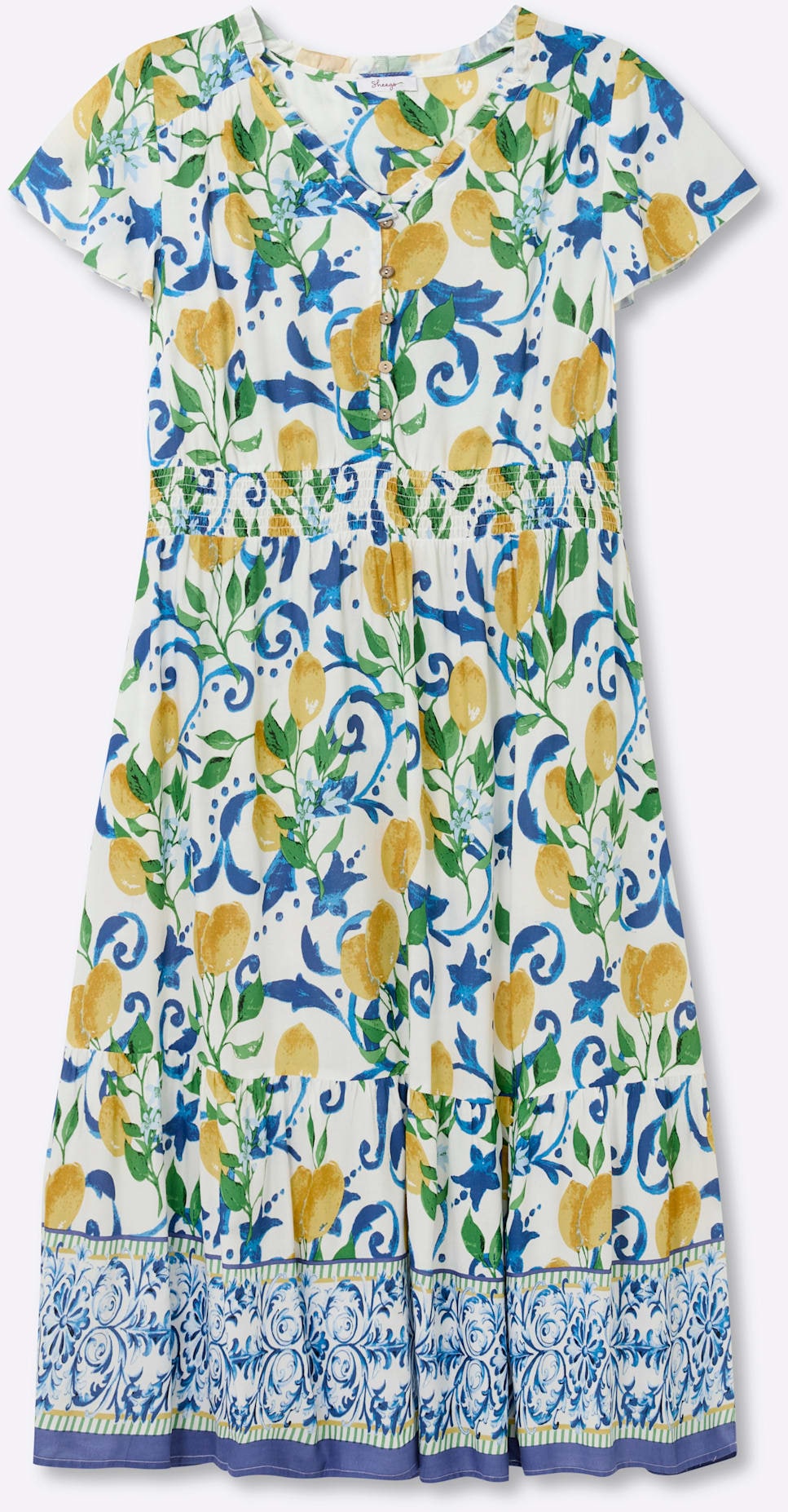 sheego by Joe Browns Sommerkleid »Kleid« Eingrifftaschen