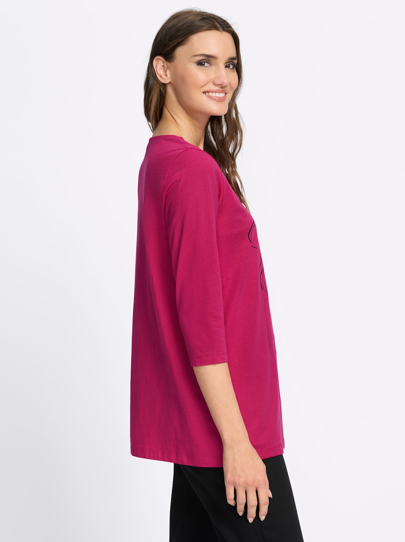 Classic Basics T-shirt long »3/4-Arm-Shirt« 1