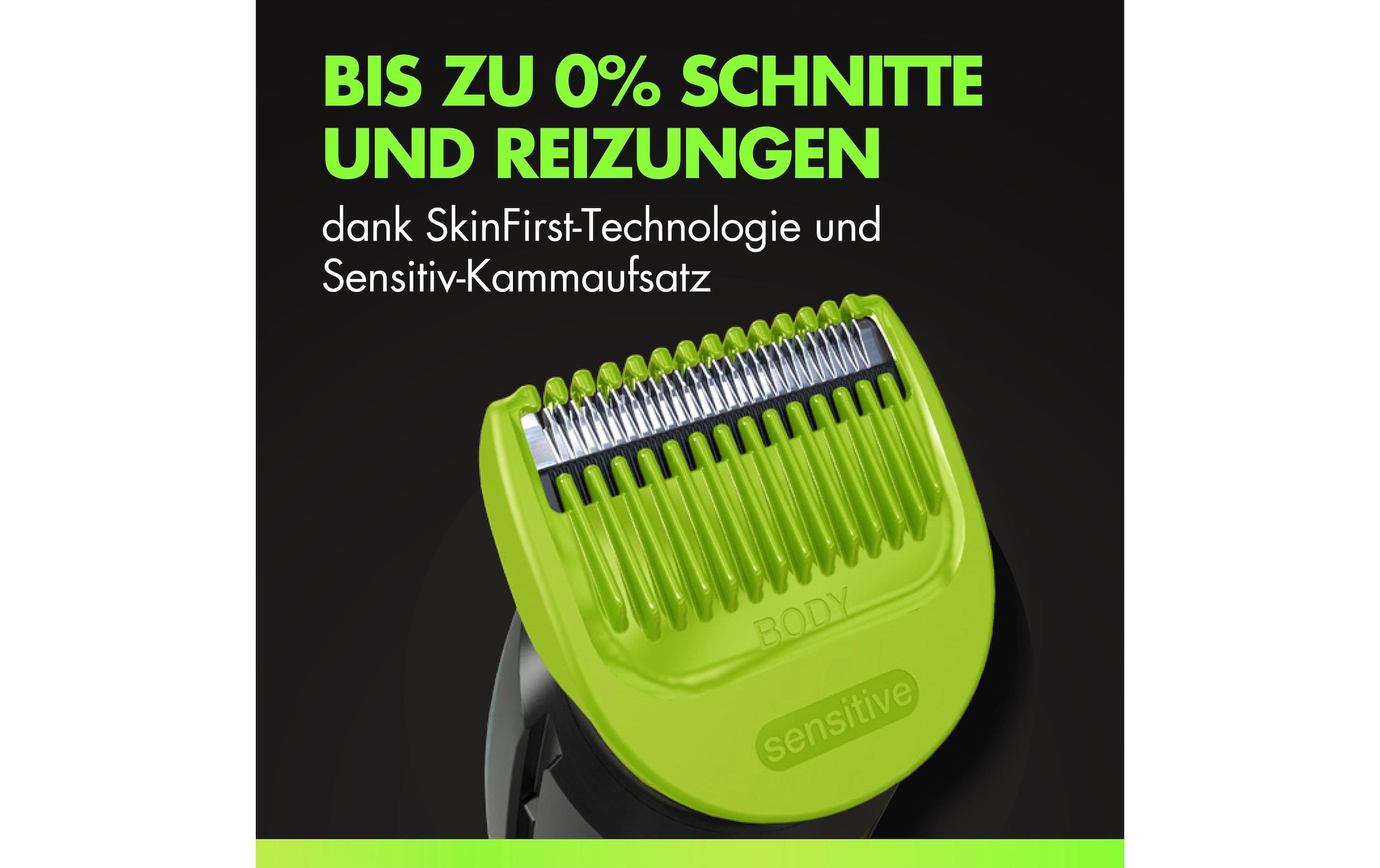 Gillette Rasoir pour le corps »+ Intimhaartrimmer für Männer i7«
