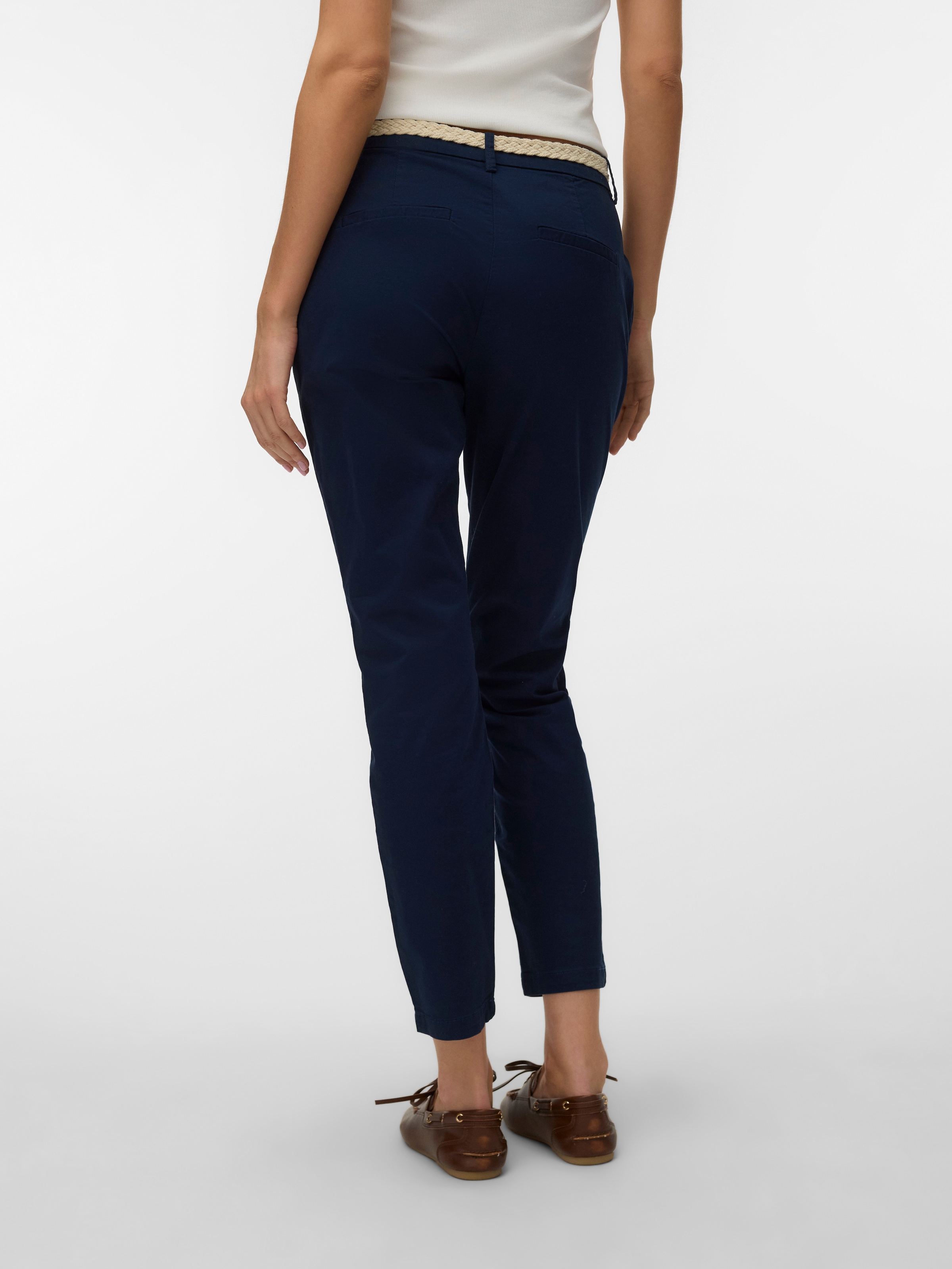 Vero Moda Chinohose »VMFIEBY MW TAPERED CHINO PANT«  Baumwollmischung