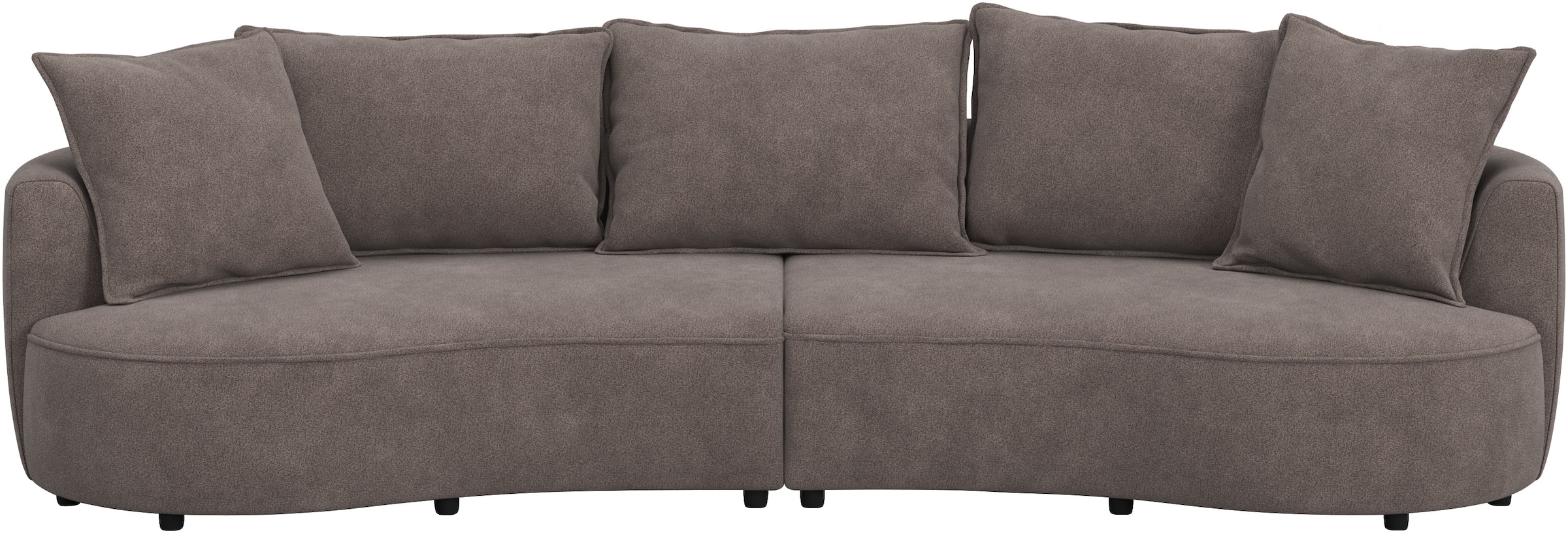 COTTA Canapé de salon »Sana, Breite 296 cm« Loungesofa mit Wellenunterfederung