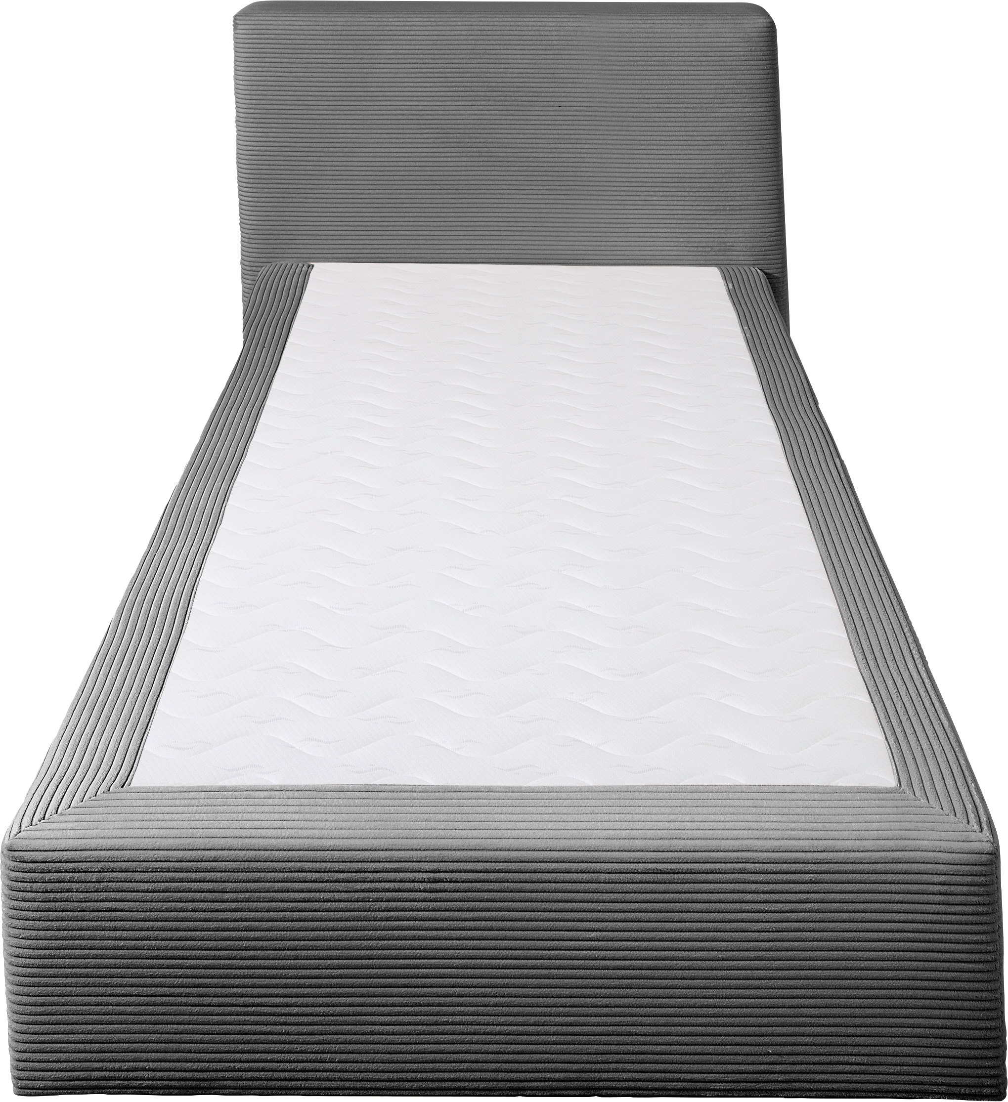 Home affaire Lit boxspring »Åby« In Cord Bezug, wahlweise mit und ohne Matrazte erhältlich