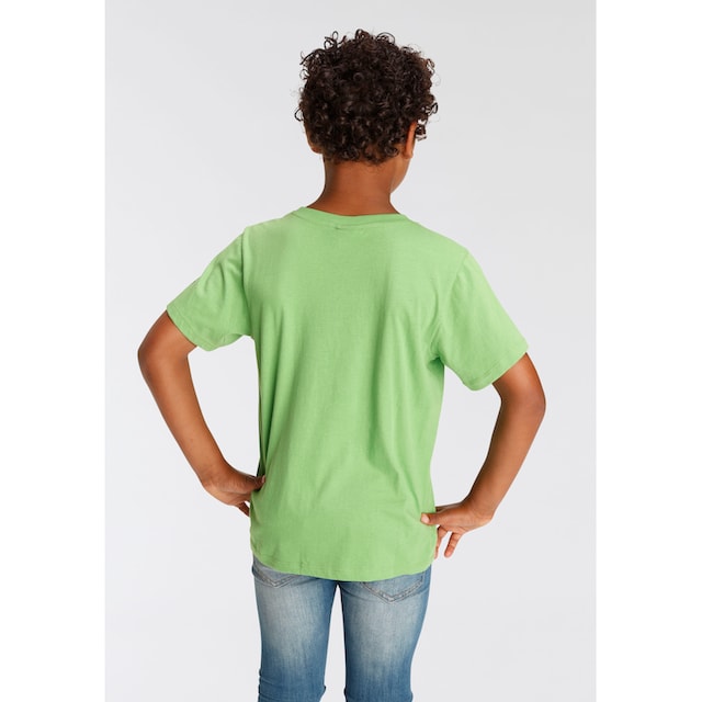 Trendige KIDSWORLD T-Shirt »TOMORROW IS TOO LATE«, Spruch ohne  Mindestbestellwert shoppen