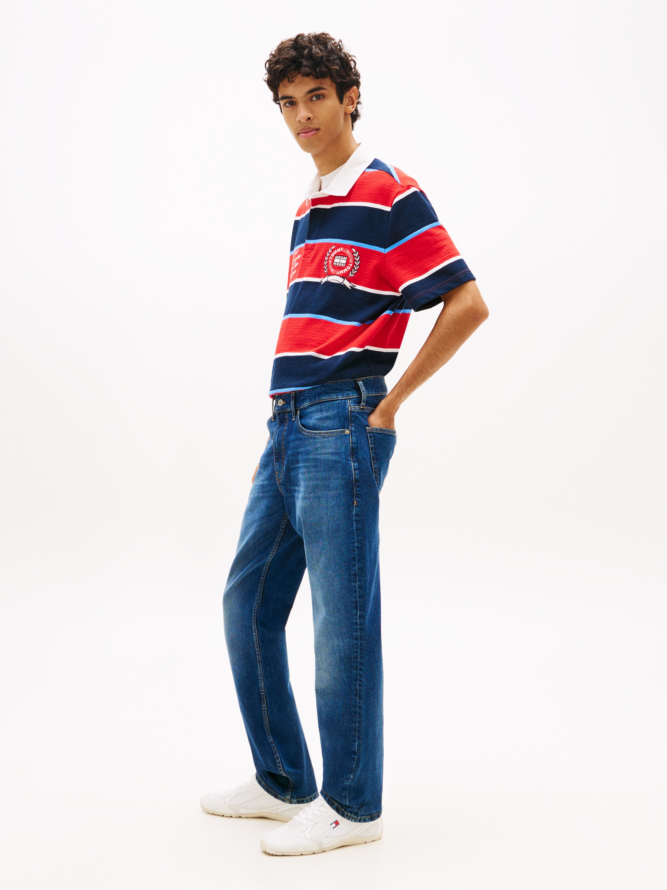 Tommy Jeans Straight-Jeans »RYAN SLIM STRAIGHT« Slim fit mit Taschen