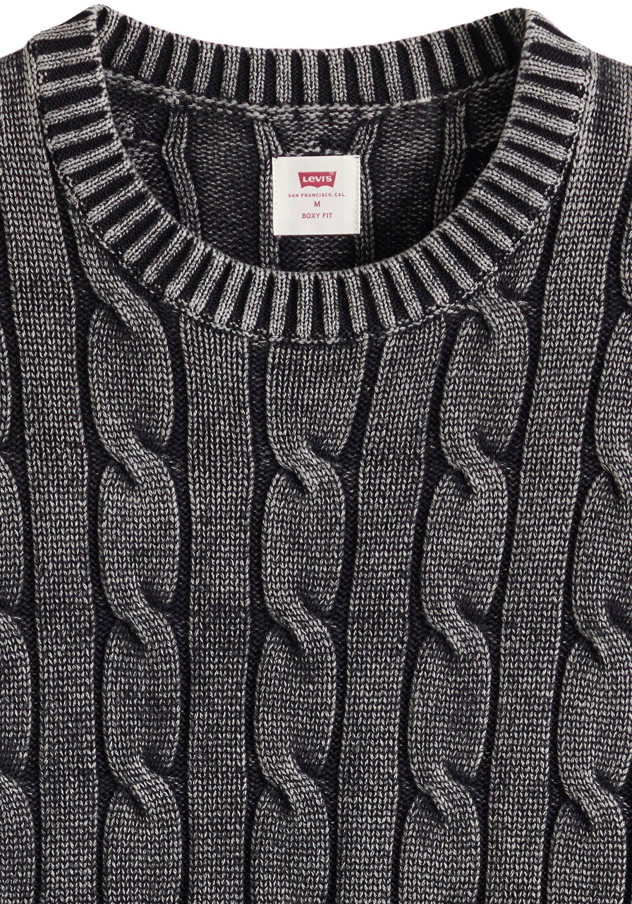 Levi's® Strickpullover »CARMEL CABLE CREW« mit Strickmuster