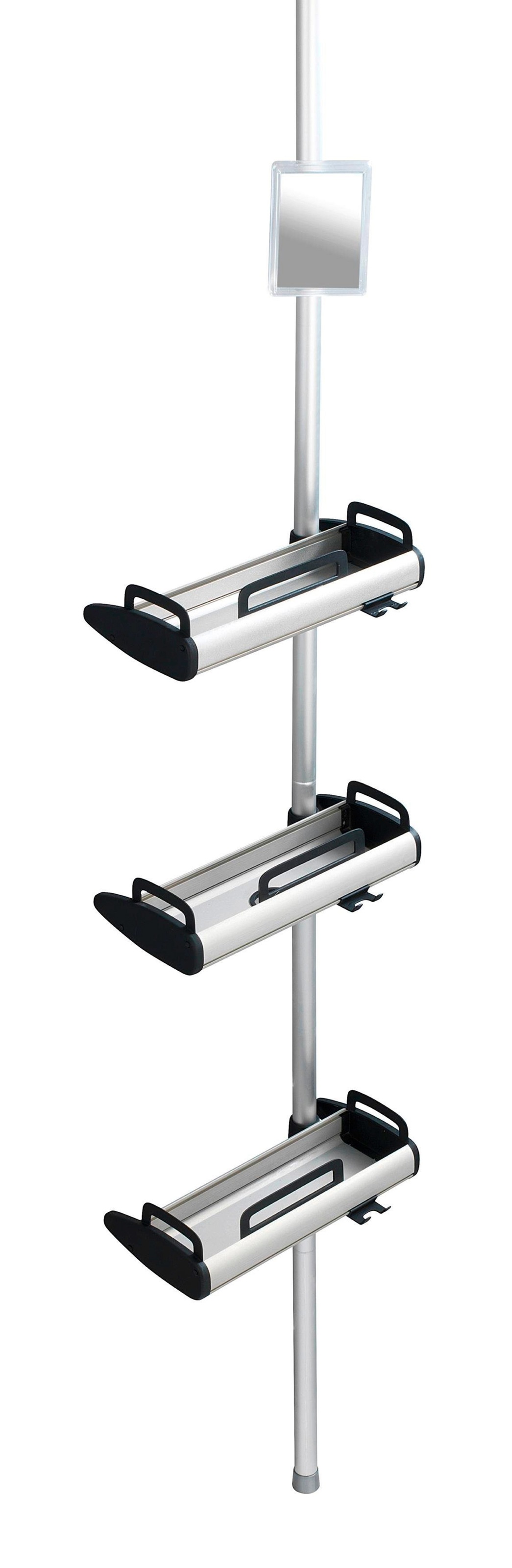 Image of WENKO Teleskopregal »Line«, 3 Ablagen und mit Spiegel bei Ackermann Versand Schweiz