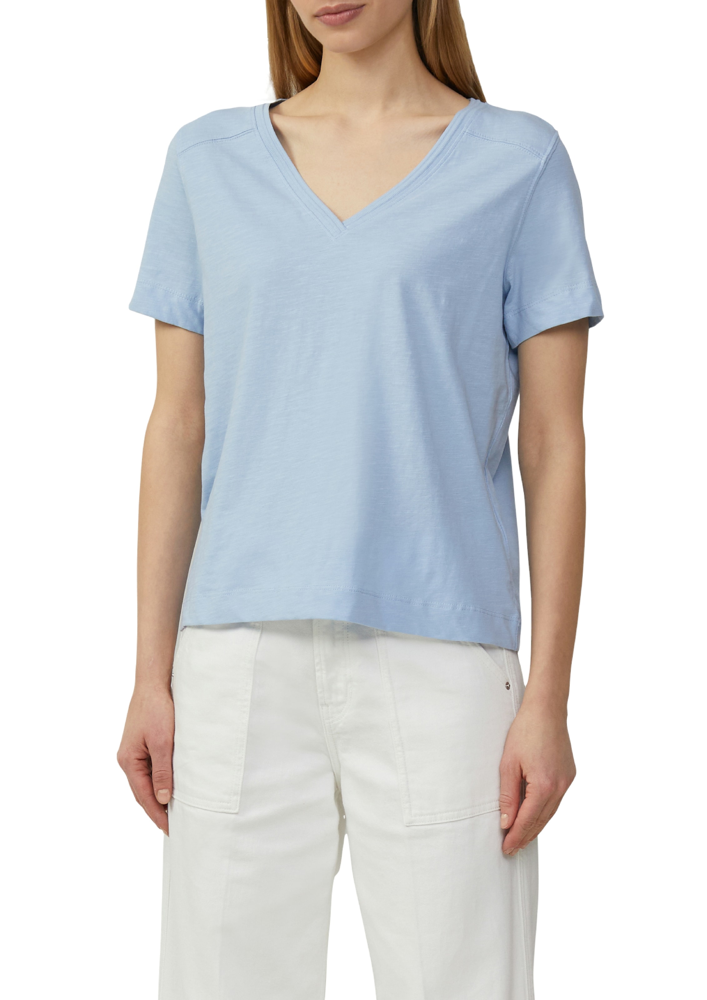 Image of s.Oliver T-Shirt aus Flammgarn
