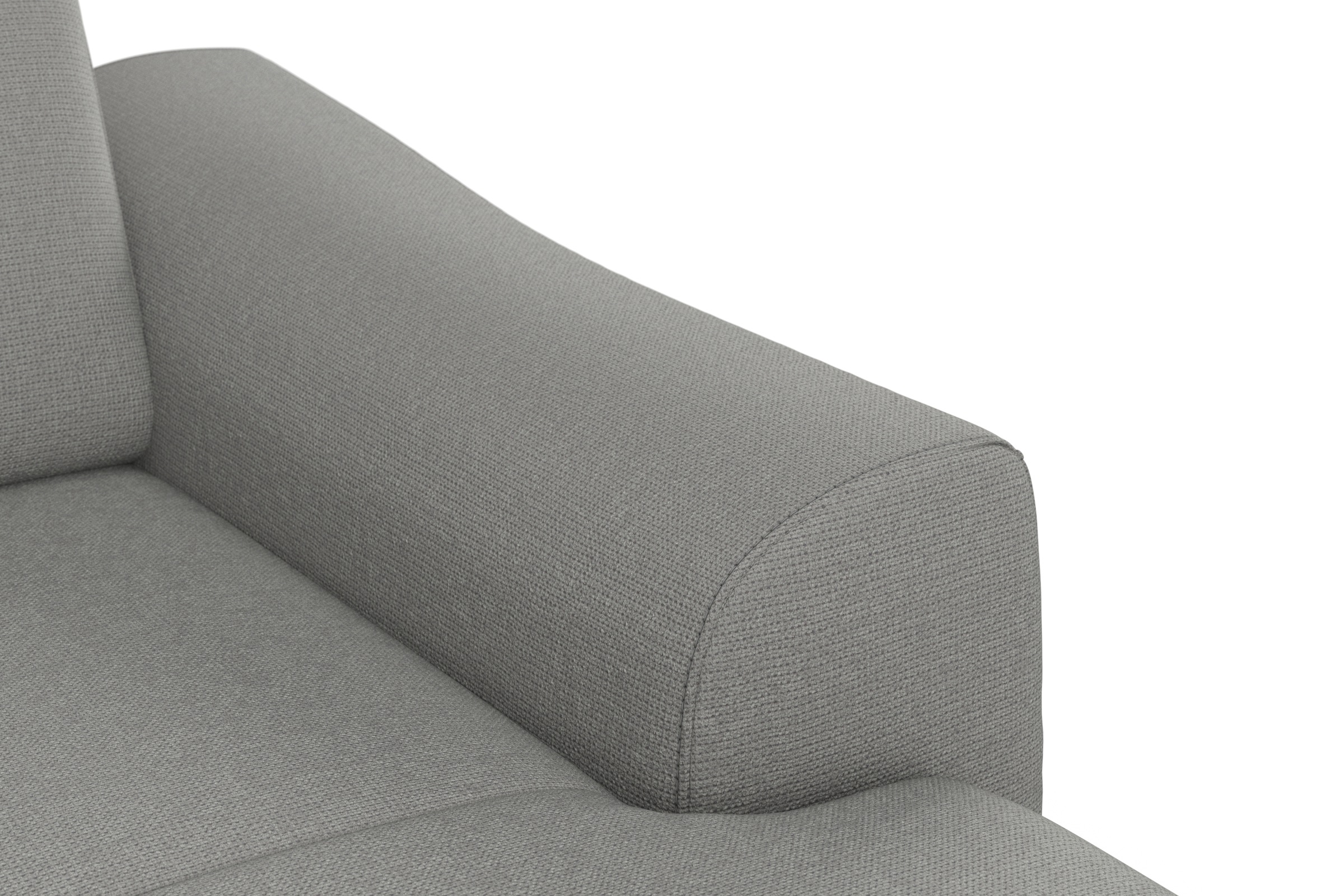sit&more Wohnlandschaft »Dundee U-Form«, mit Federkern und Massivholzfüssen, wahlweise mit Kopfteilverstellung