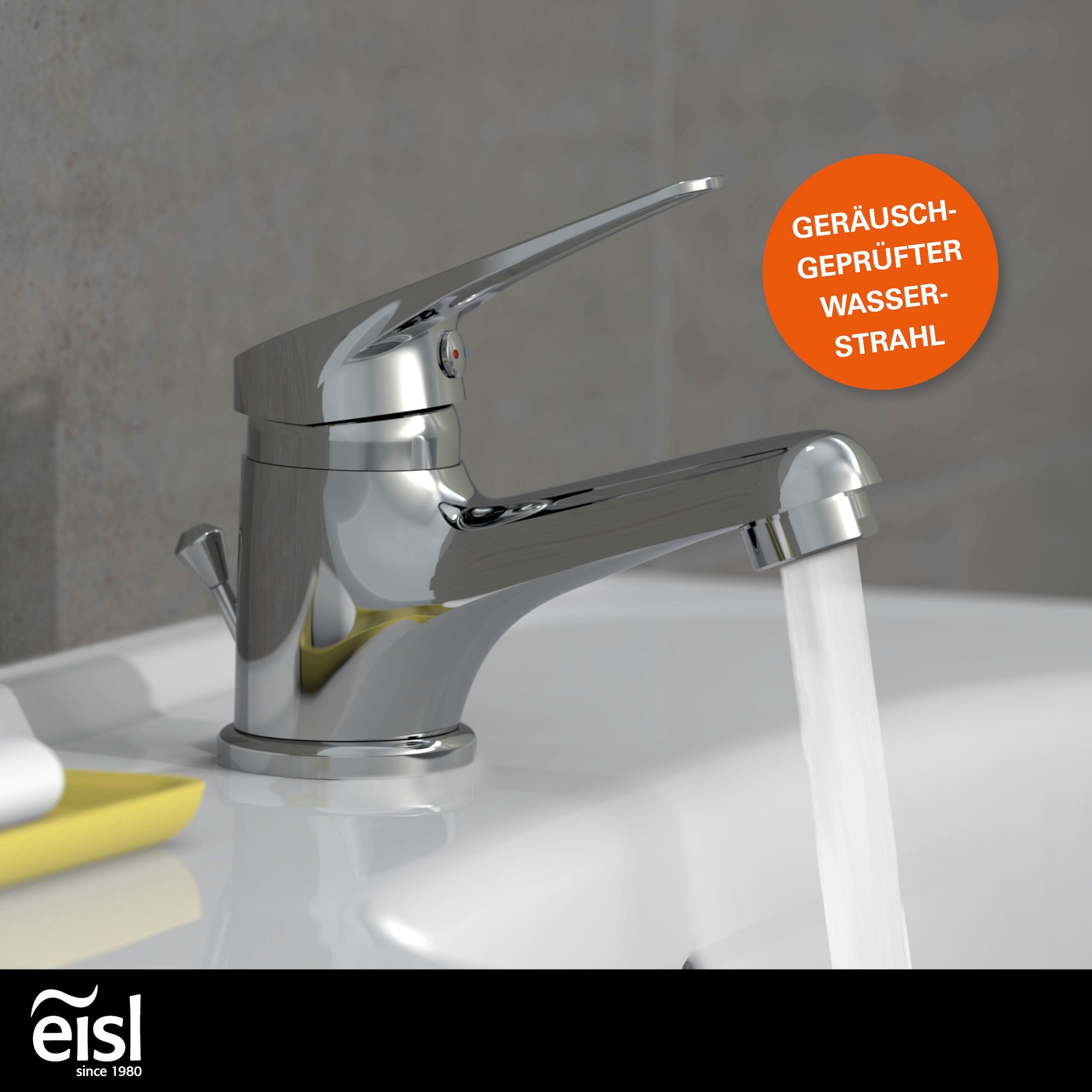 Eisl Robinet de lavabo »SPEED« cartouche céramique remplaçable 35 mm, garniture de vidange en plastique