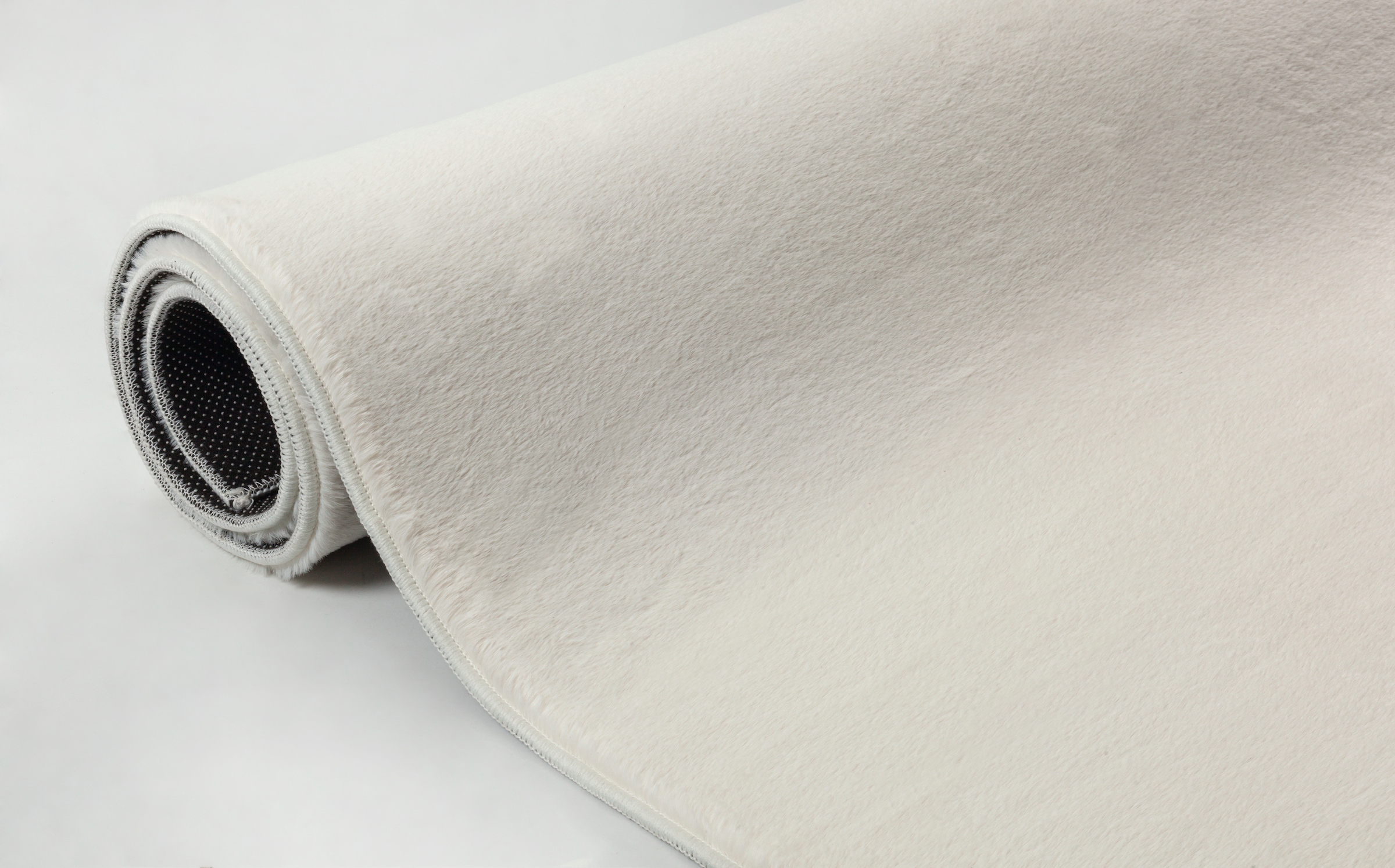 merinos Teppich »Focus 47«, rund, 11 mm Höhe, Fellteppich, weich und elegant, Wohnzimmer, Schlafzimmer