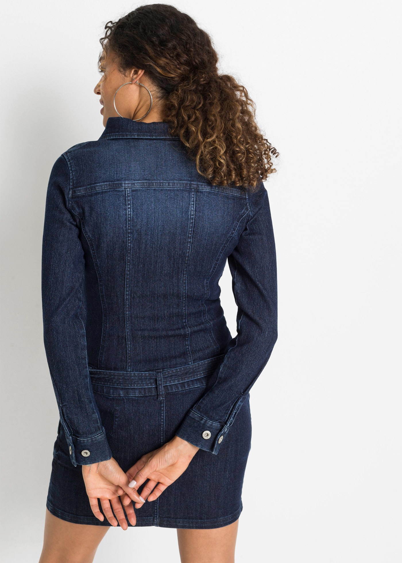 bonprix Robe en jean