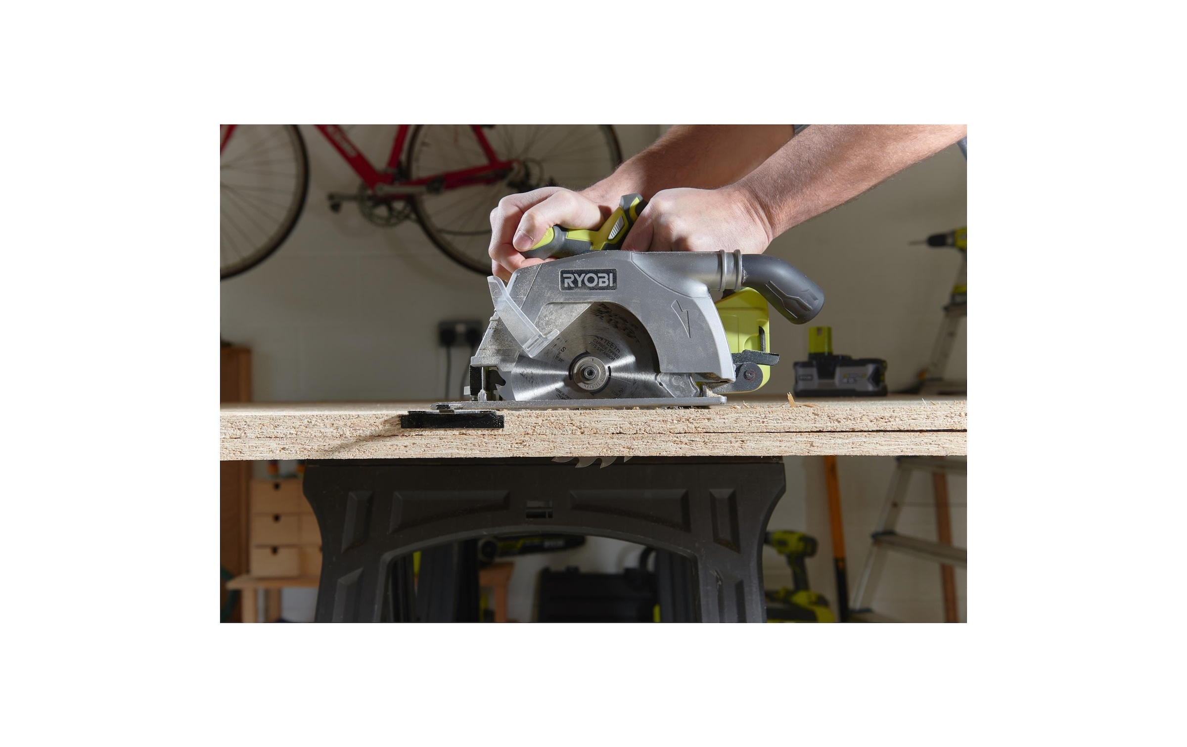 Akku-Handkreissäge »RYOBI R18CS-0, Solo, Ø 165 mm«