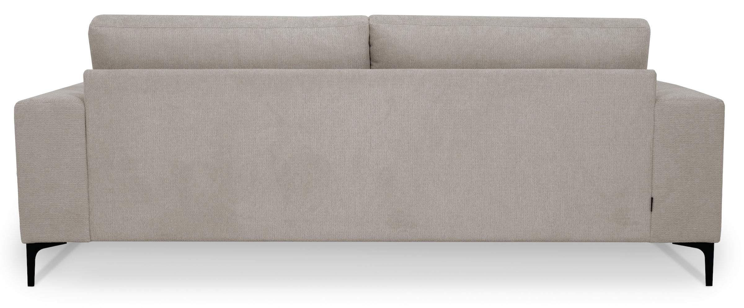 GOODproduct 3-Sitzer »Xander« Breite 224 cm, Soft-Touch Chenille, schwarze Metallfüsse