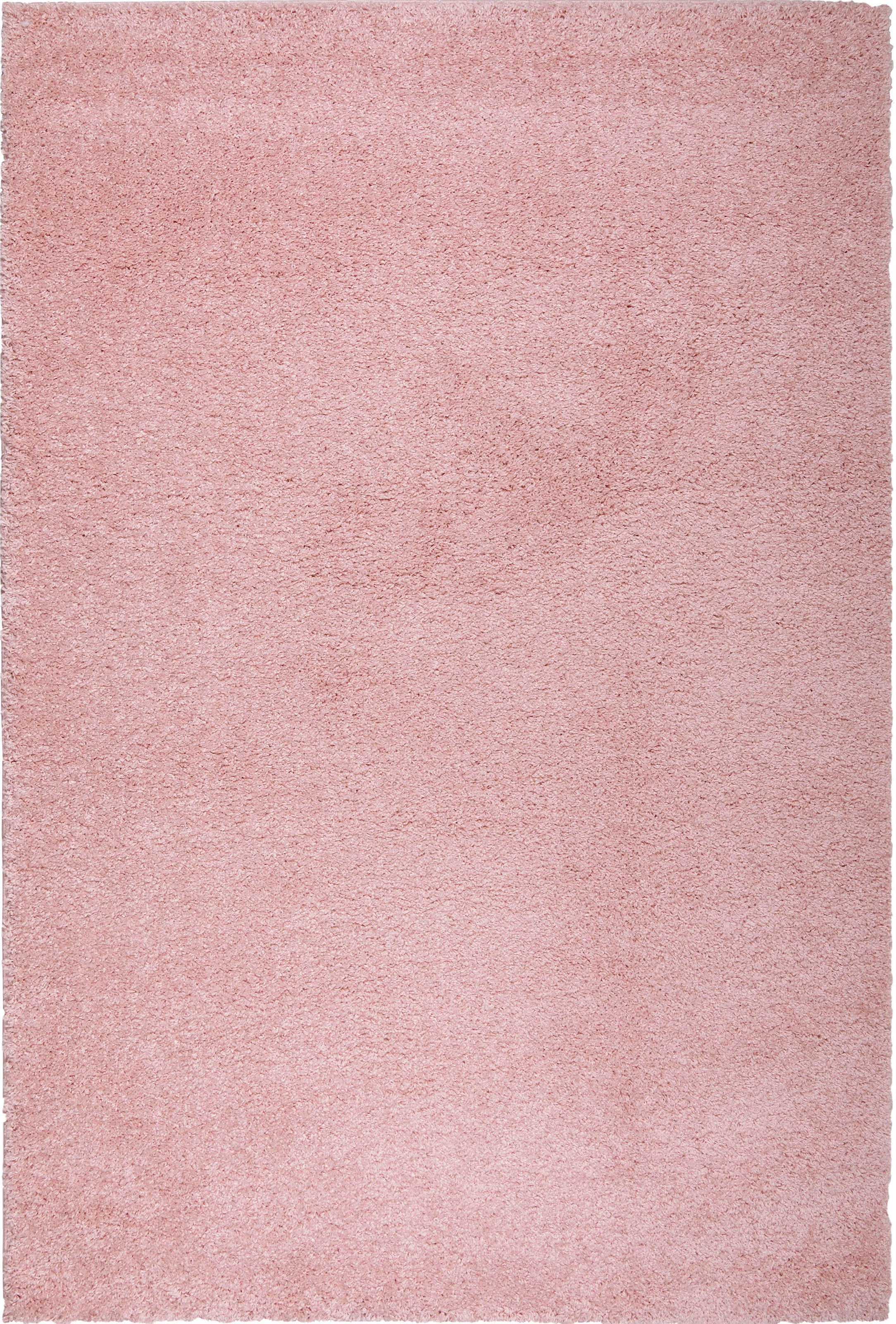 Home affaire Hochflor-Teppich »Shaggy 30«, rechteckig, 30 mm Höhe, Teppich, Uni Farben, besonders weich und kuschelig