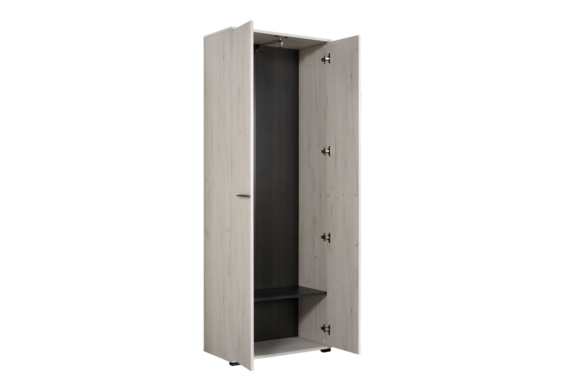 Home affaire Armoire vestiaire »Lorca Drehtürenschrank, Dielenschrank , Flurschrank, Mehrzweckschrank« Design moderne effet chêne avec chants ABS, 2 portes