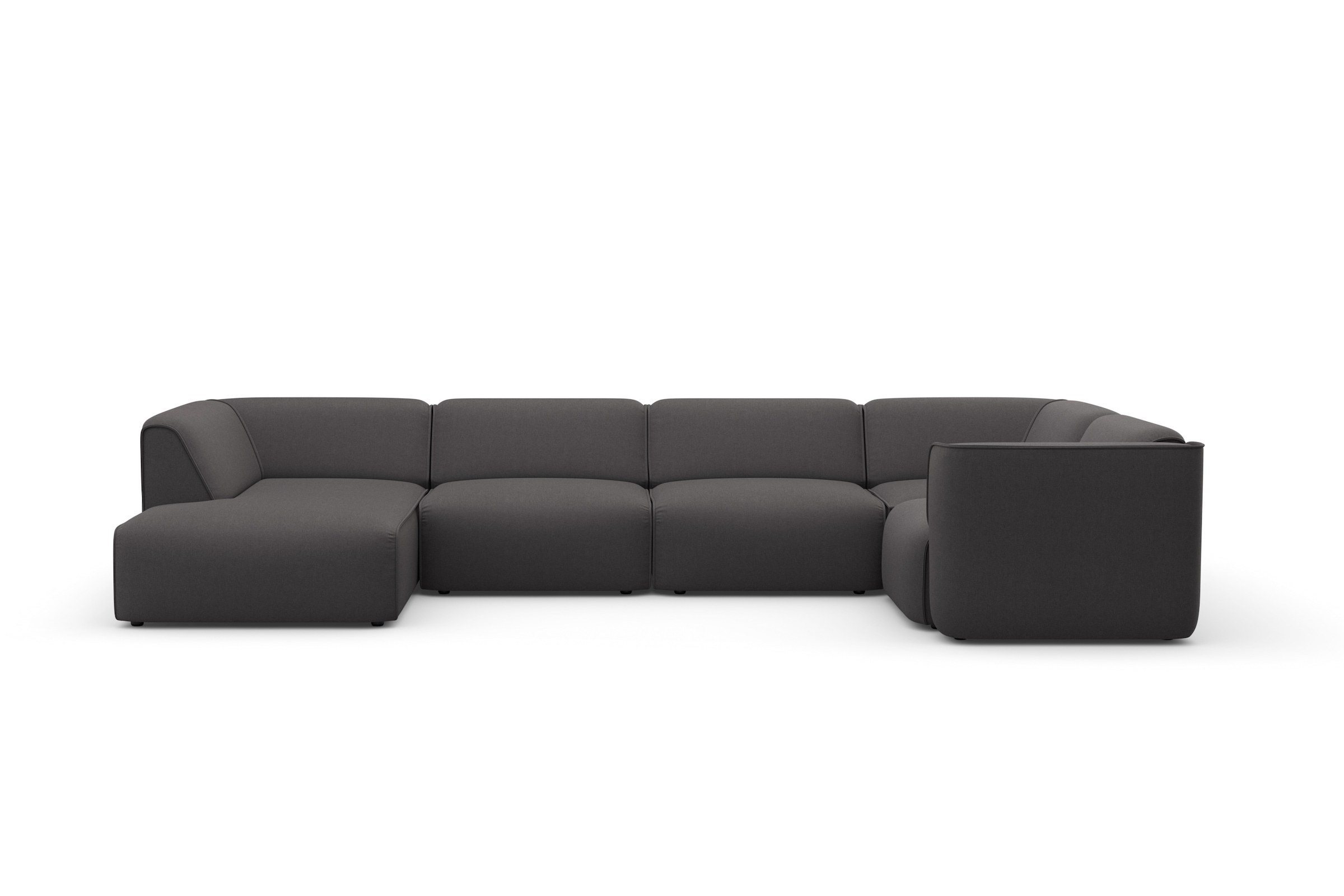 RAUM.ID Paysage de salon »Merid U-Form, jederzeit durch Module erweiterbar, B/T/H: 367/206/70 cm« als Modul oder separat verwendbar, für individuelle Zusammenstellung