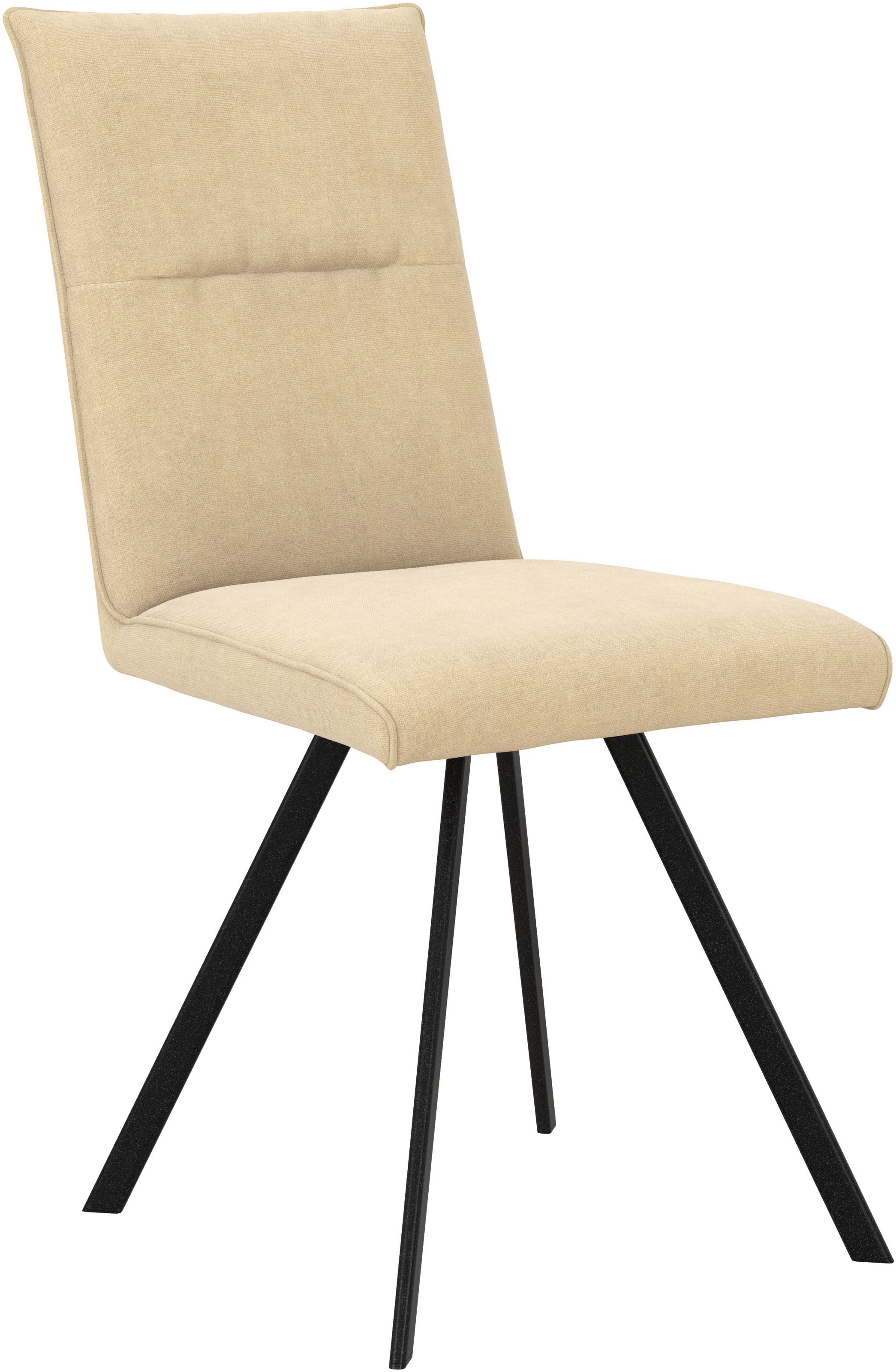 Home affaire 4-Fussstuhl »Sava«, (Set), 2 St., Chenille, Metallgestell