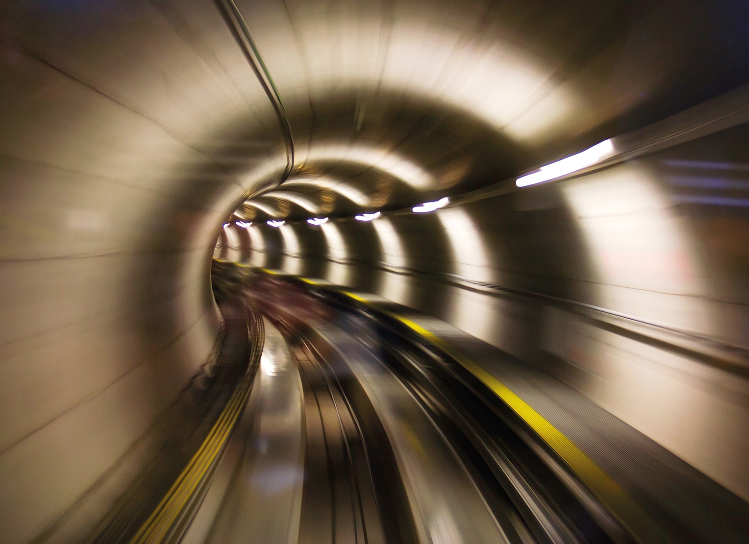 Image of Papermoon Fototapete "Underground Tunnel" glatt