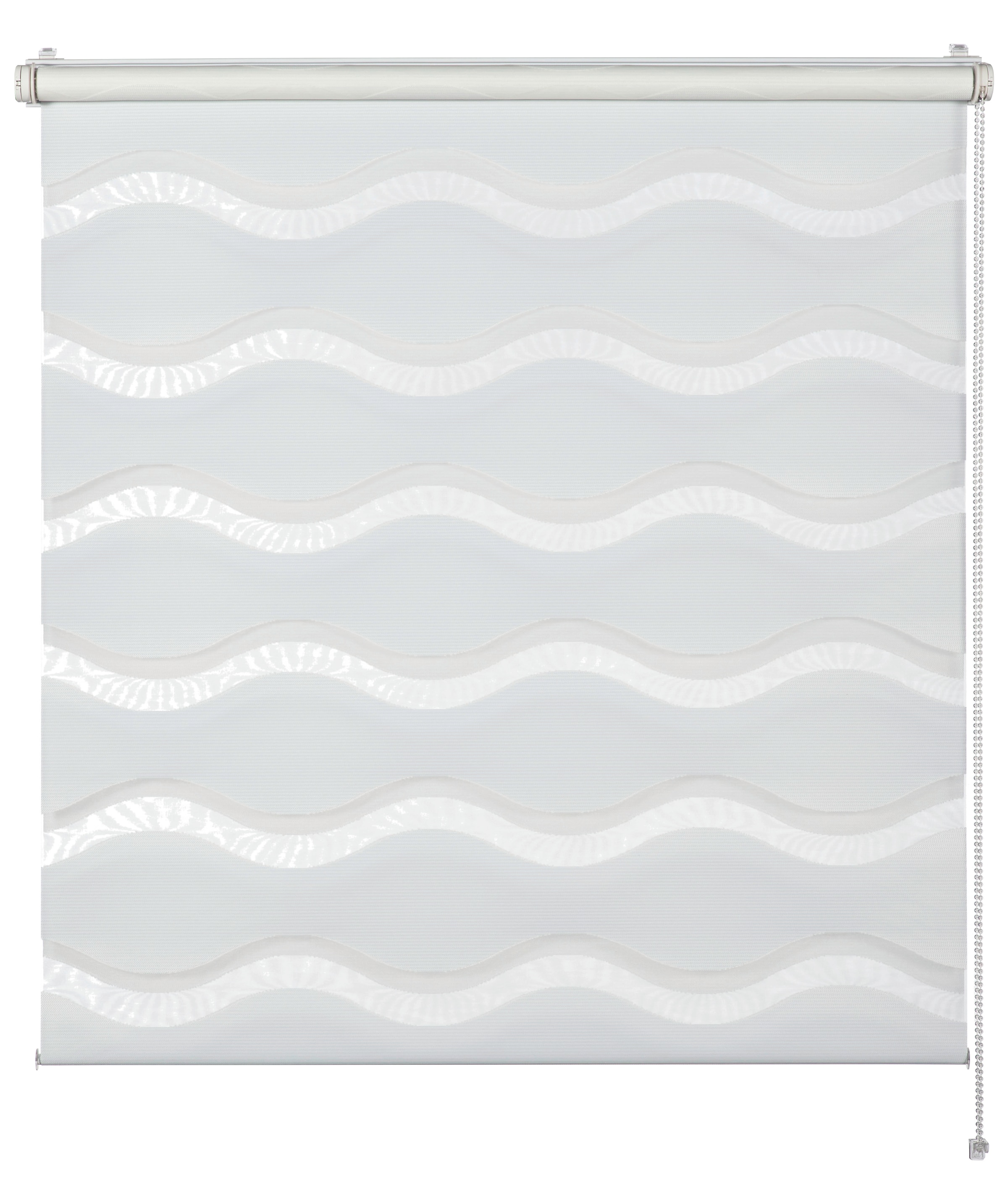 SCHÖNER WOHNEN-Kollektion Store double »Tilda« Transparent protection visuelle Avec perçage / sans perçage suspendu librement à pince, technique de store argentée ou blanche